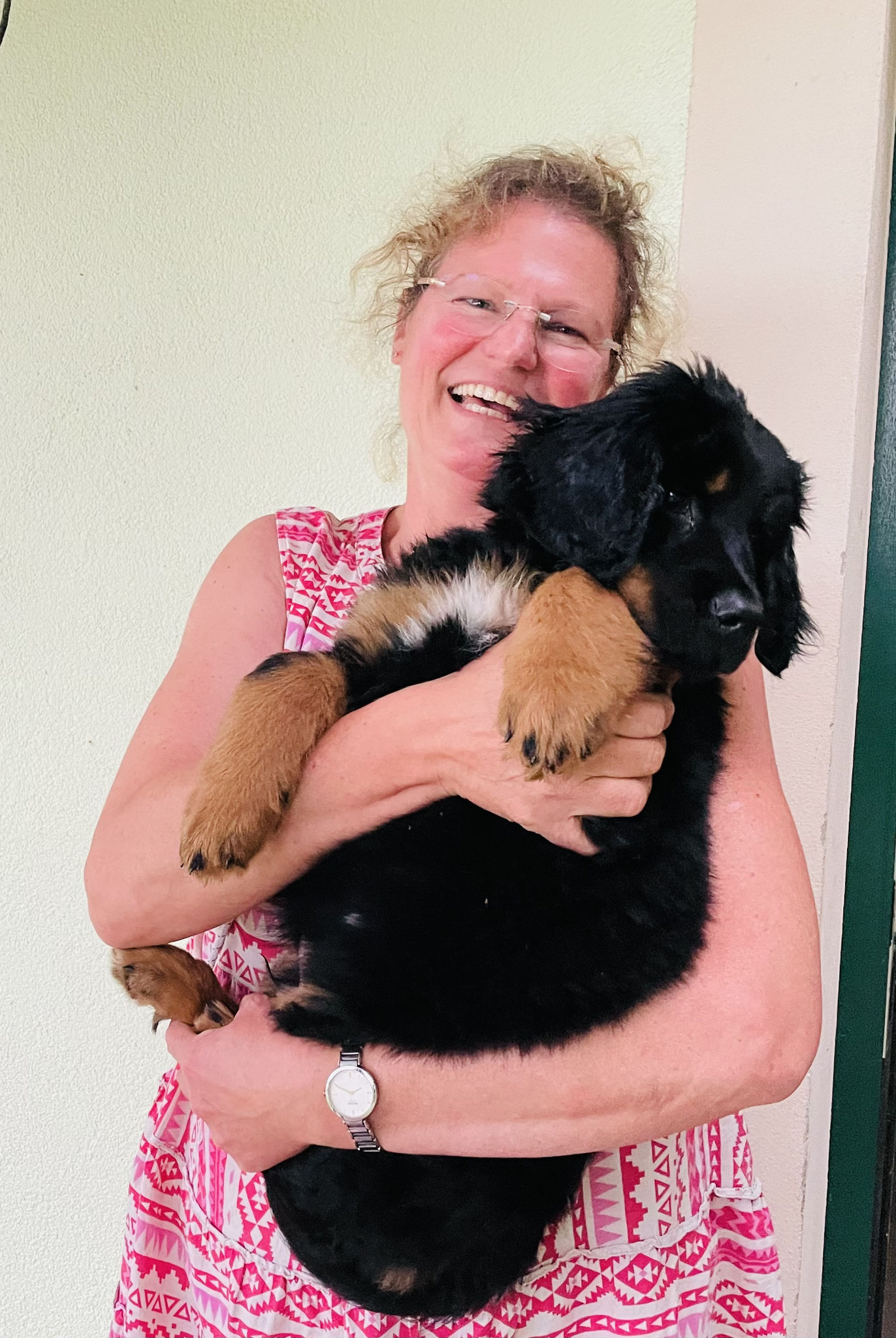 Nina holt Gismo in den Norden…zu Familie und Pferden.