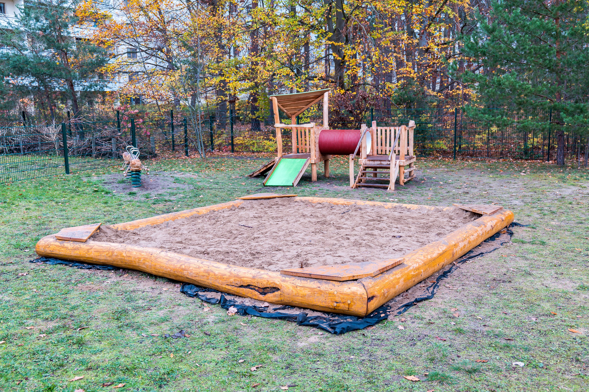 Der neue Spielplatz