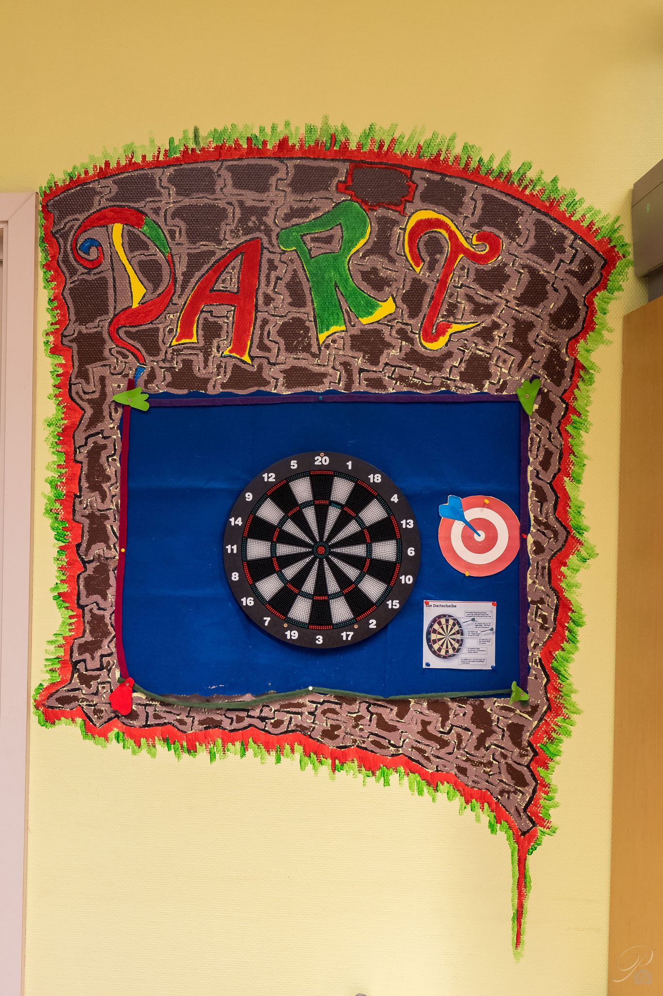 Dart, ein beliebtes Spiel in der Schatzinsel