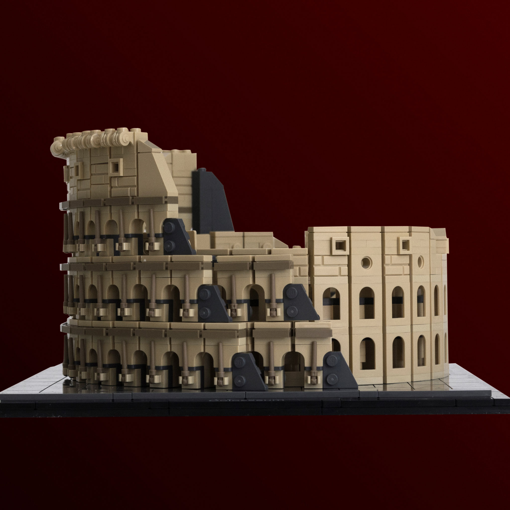 LEGO Rome public brickstorys Webseite