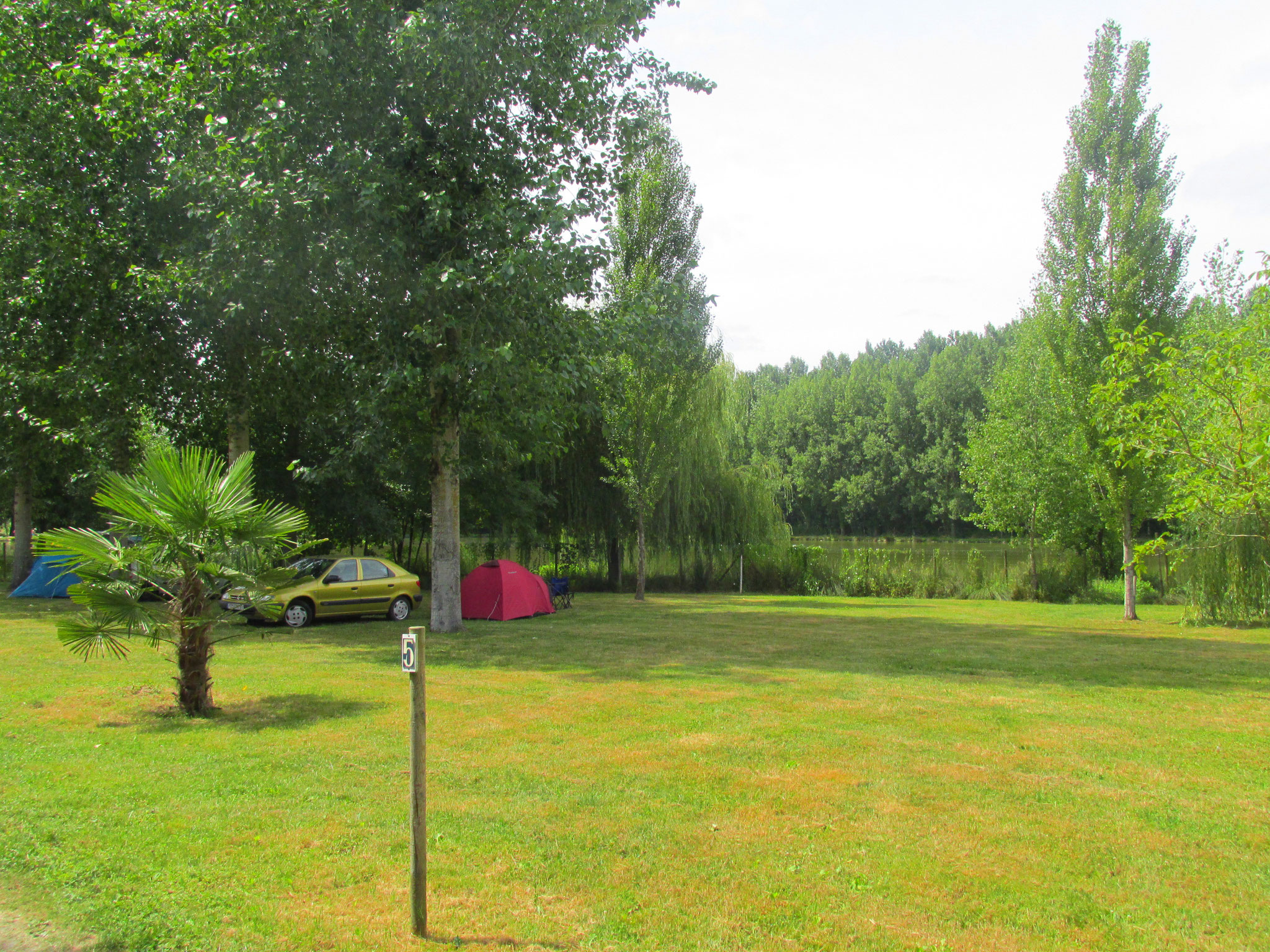 Emplacements de camping