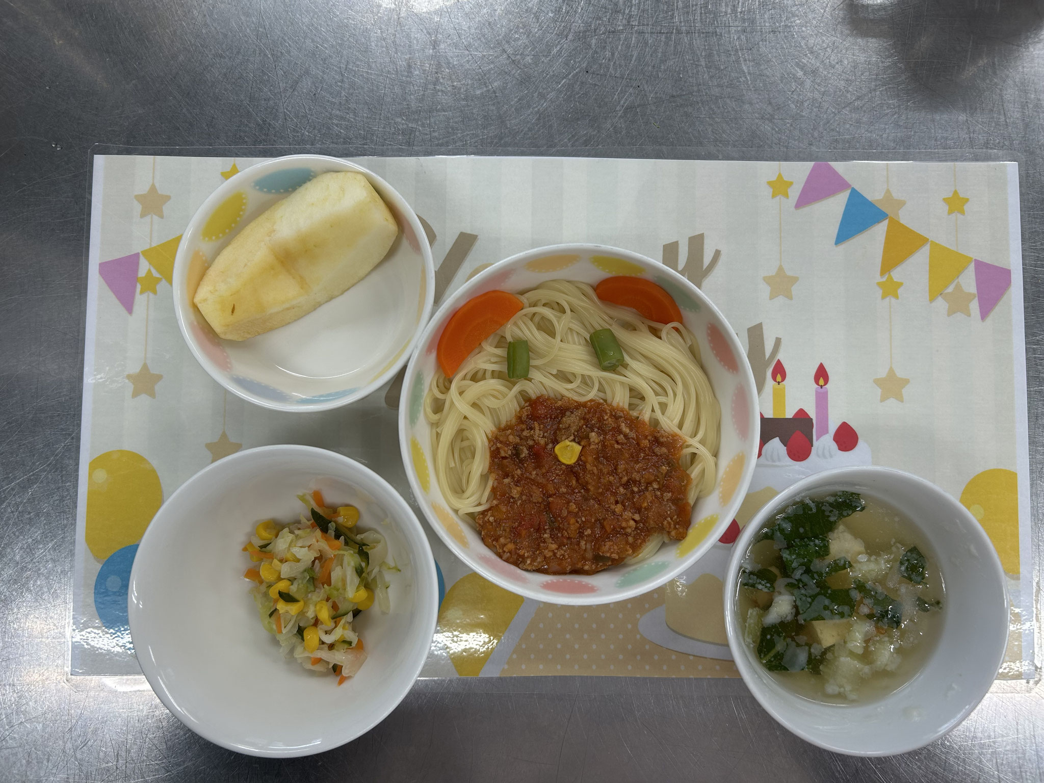 くまさんミートソーススパゲティ
