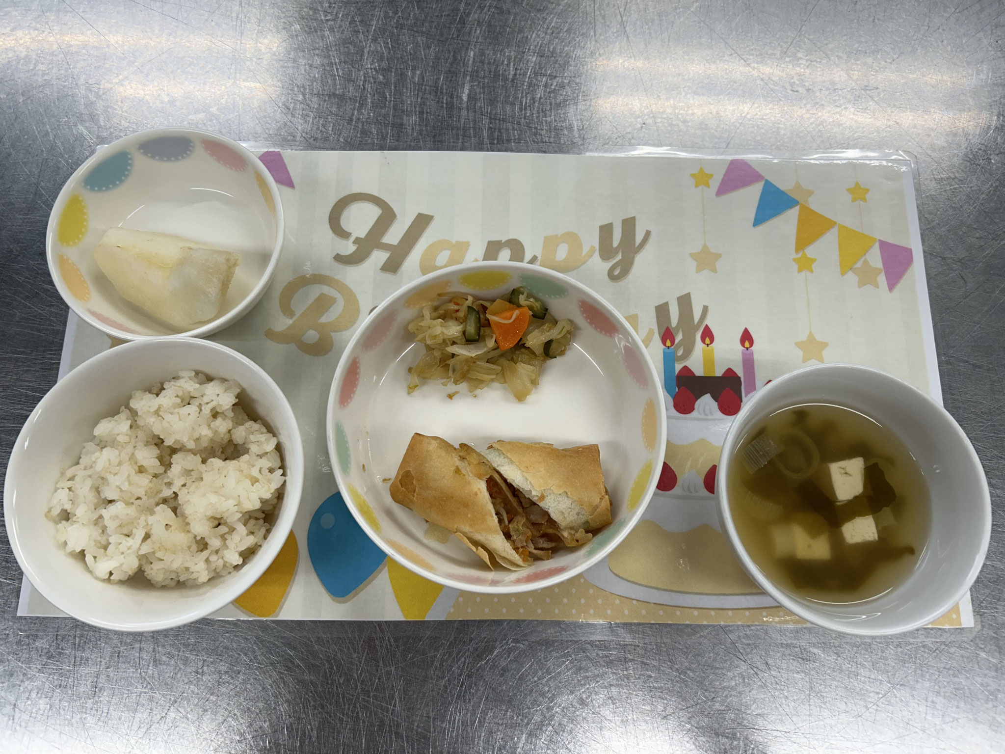 カリッとした中華はるまき