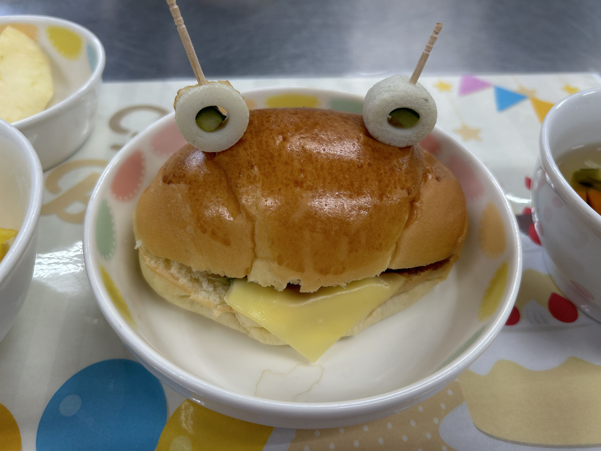 去年より少し進化したかえるバーガー