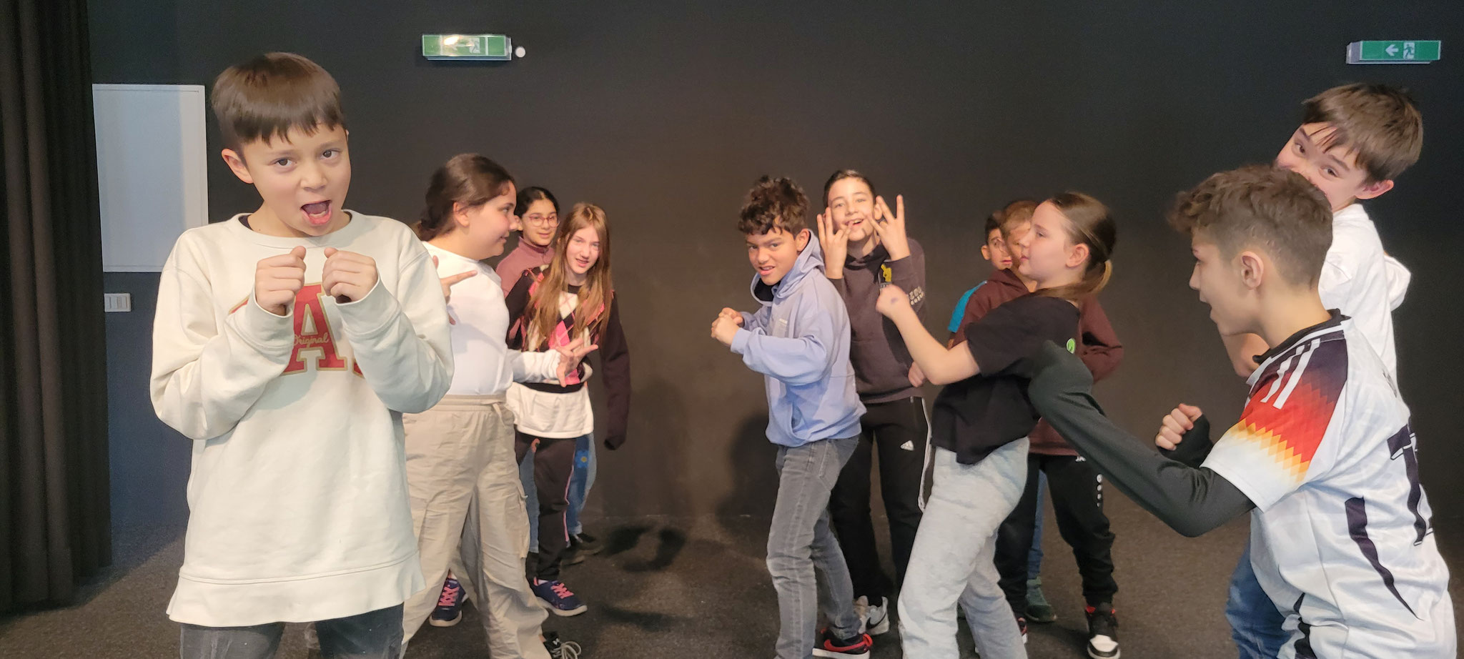 Zwei Gangs treffen aufeinander