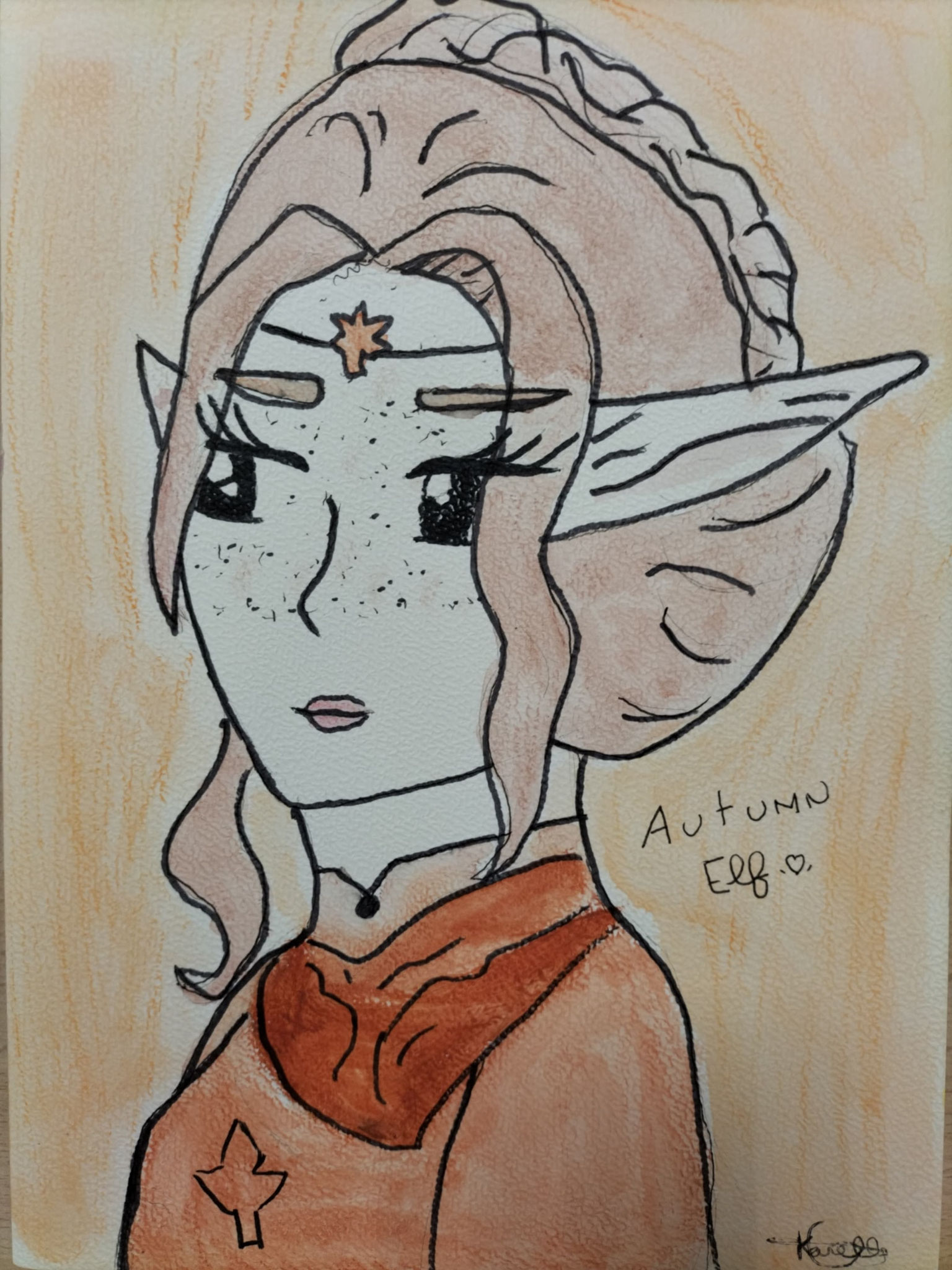 Dessin de Karelle, 5ème