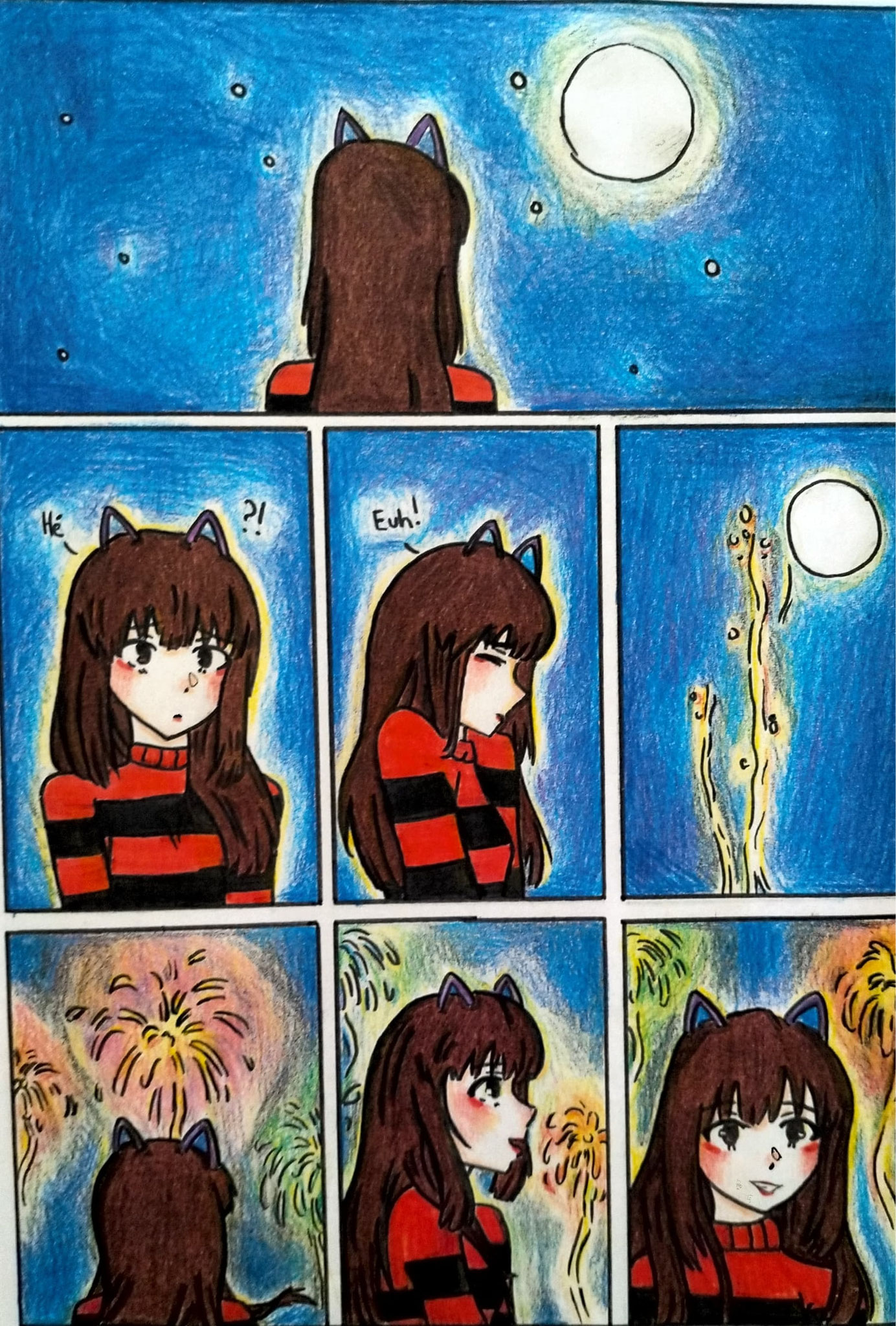 Dessin de Mariyam, 3ème