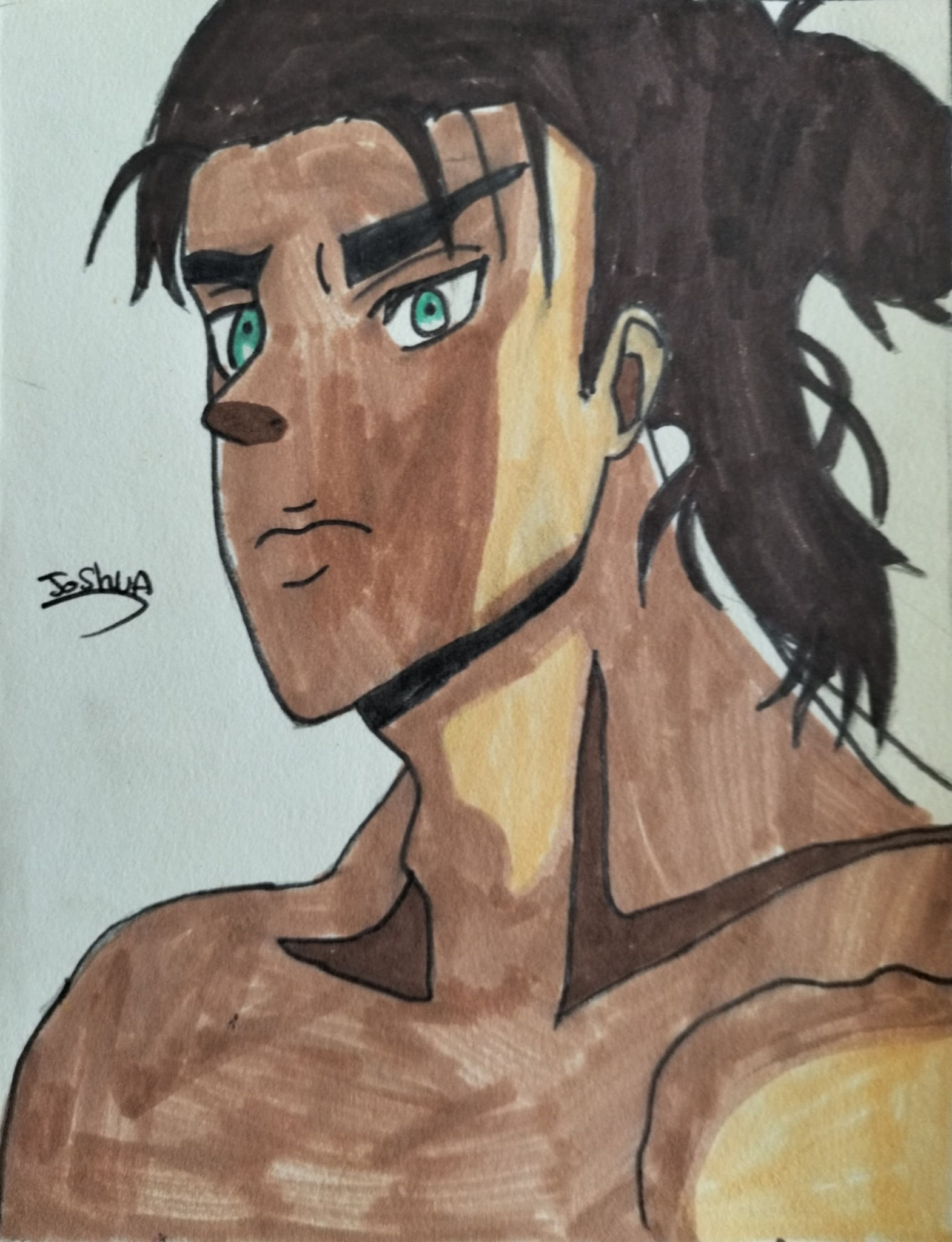 Dessin de Joshua, 5ème
