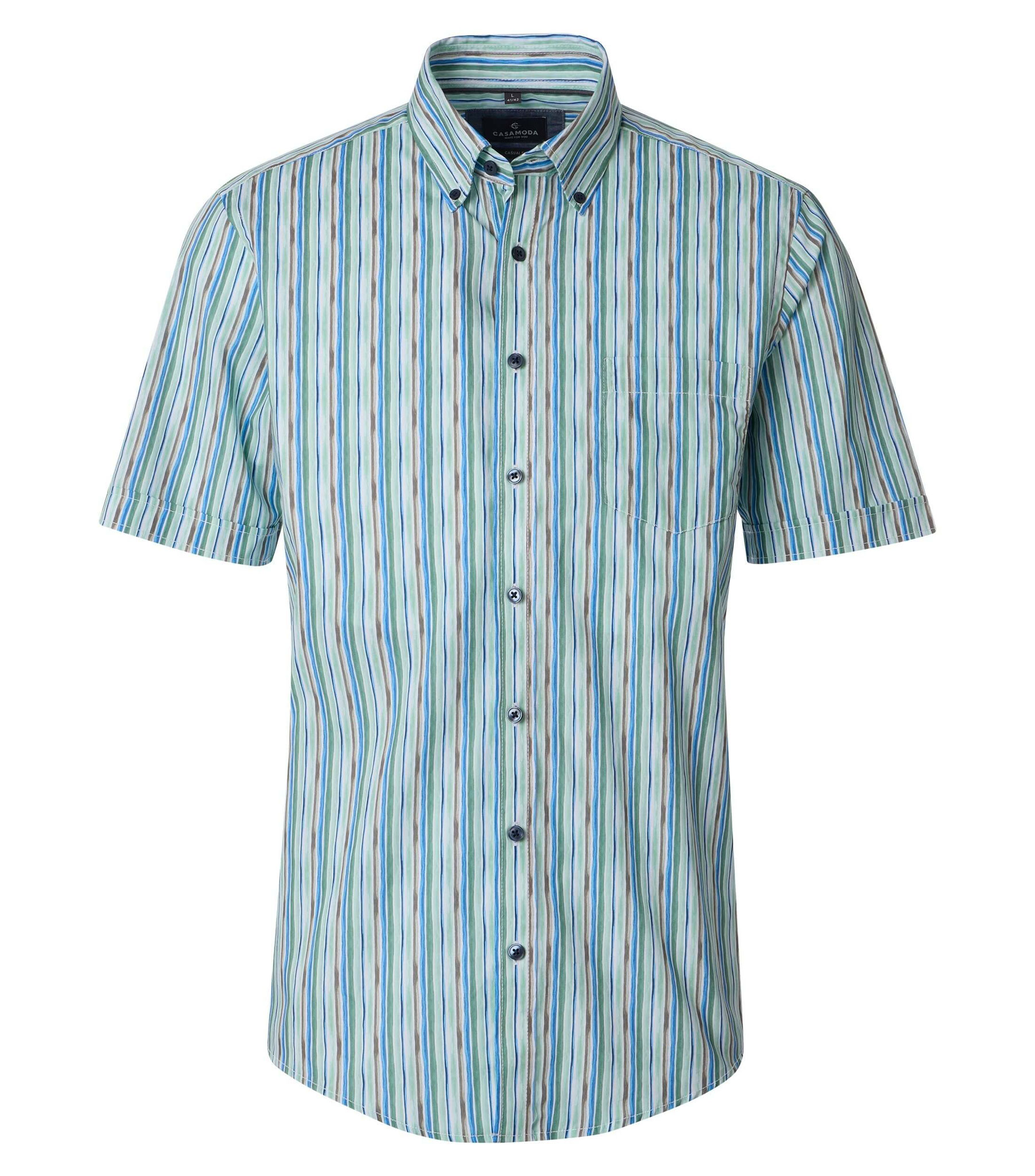 Chemise grande taille courte manche 
