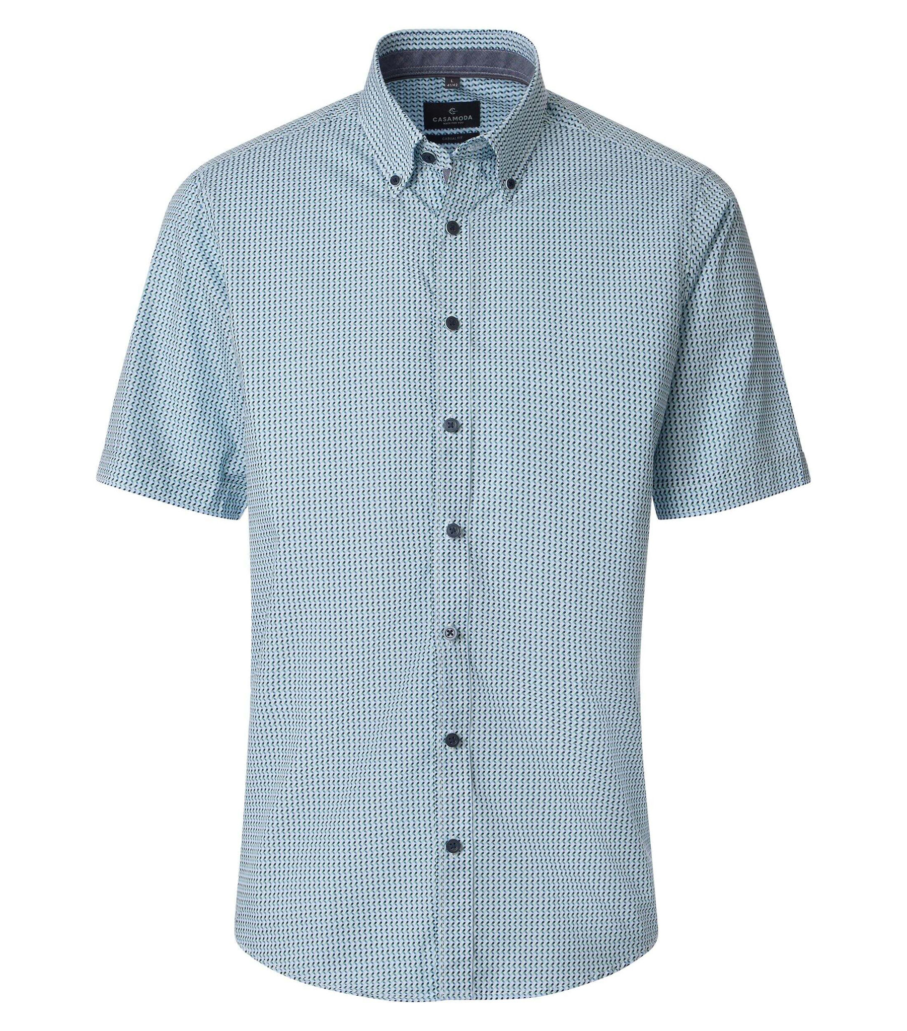Chemise grande taille courte manche 