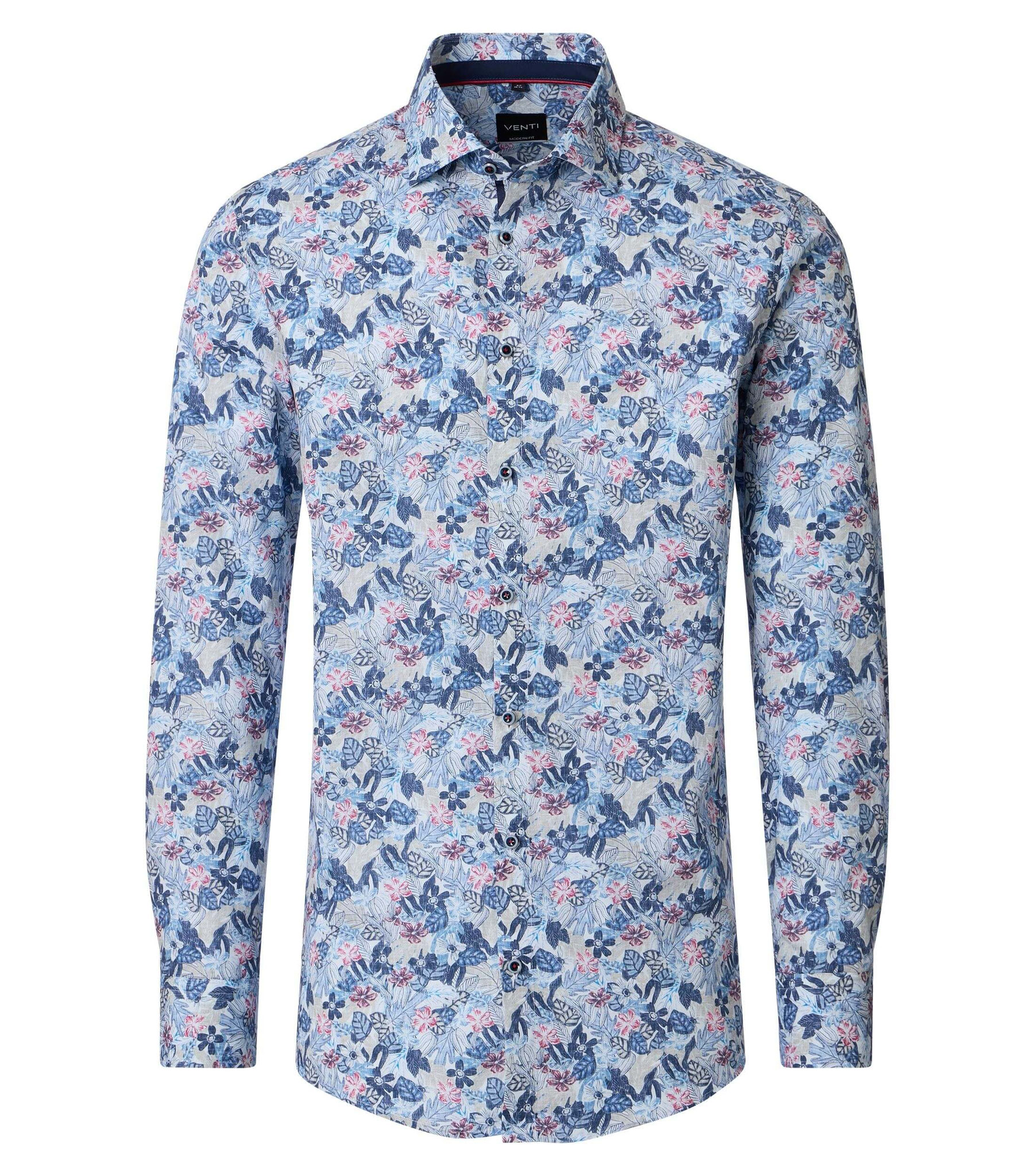 Chemise grande taille imprime