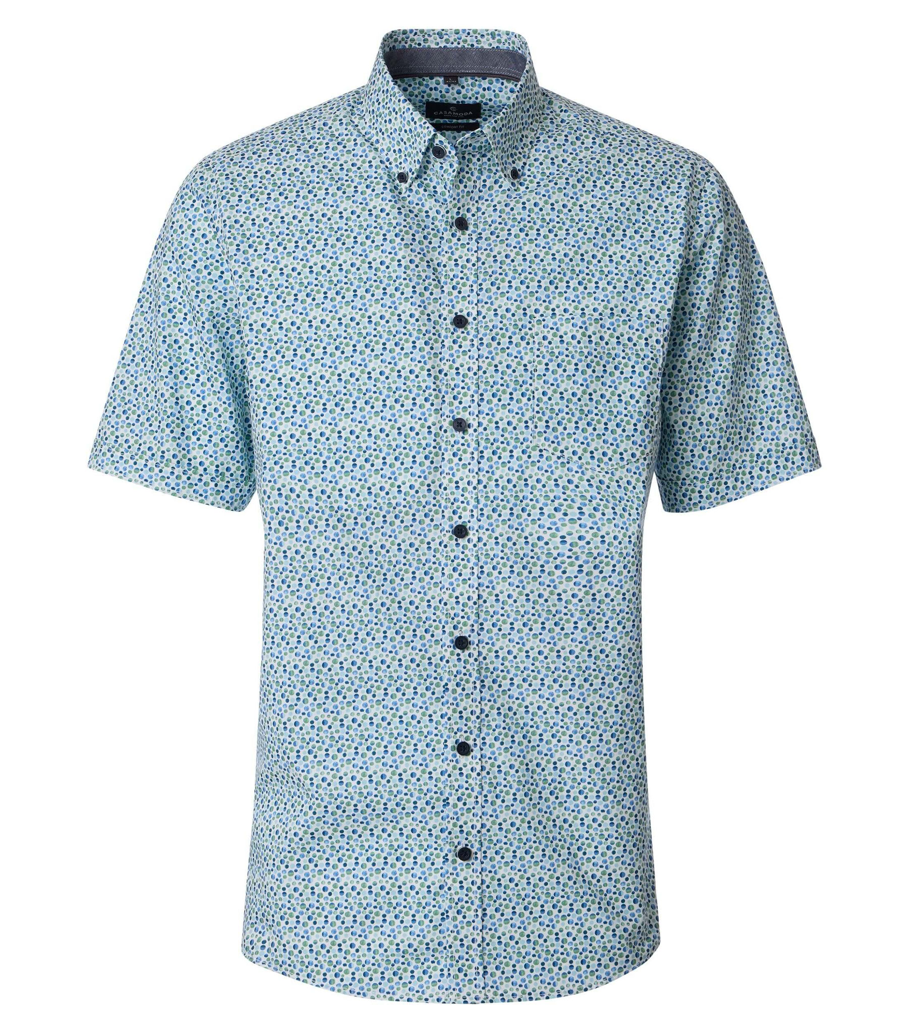 Chemise grande taille courte manche 