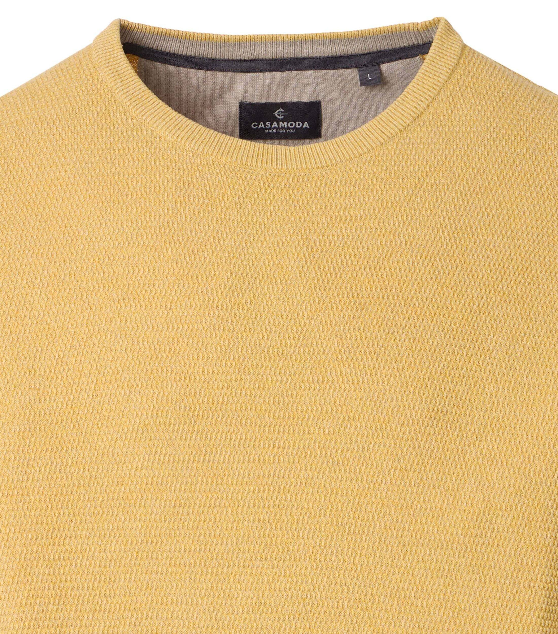 Pull grande taille col rond