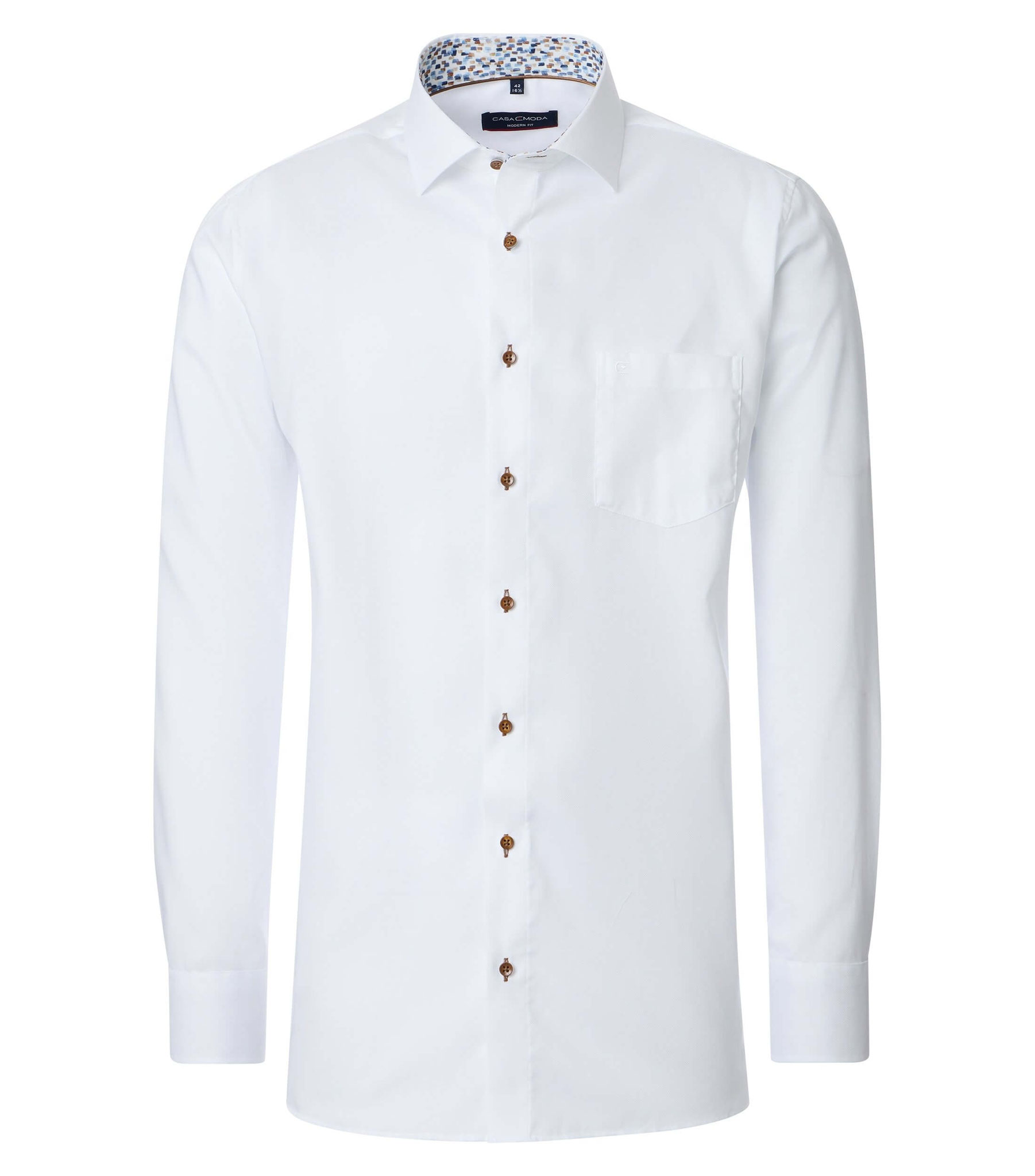Chemise grande taille unie