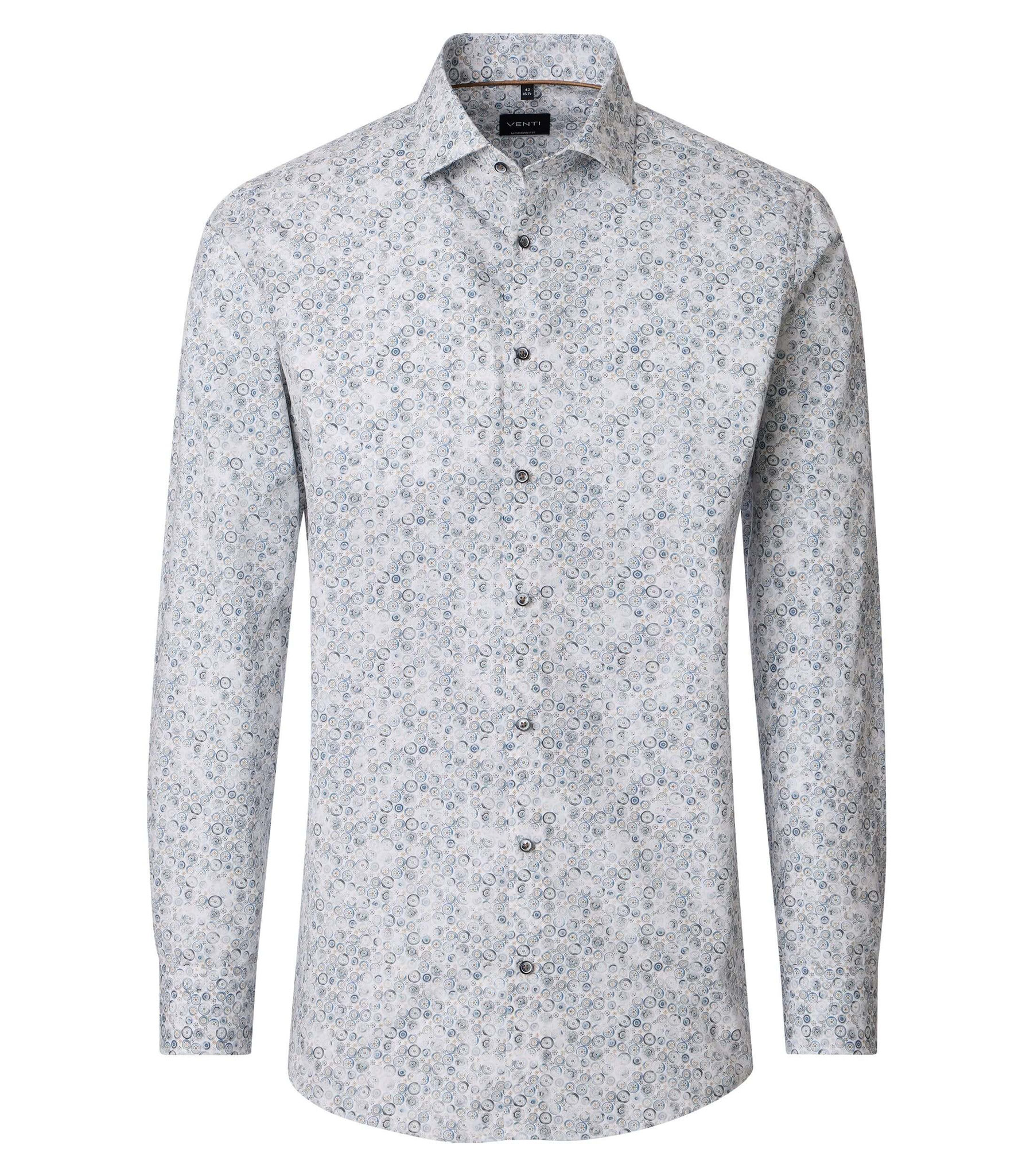 Chemise grande taille imprime