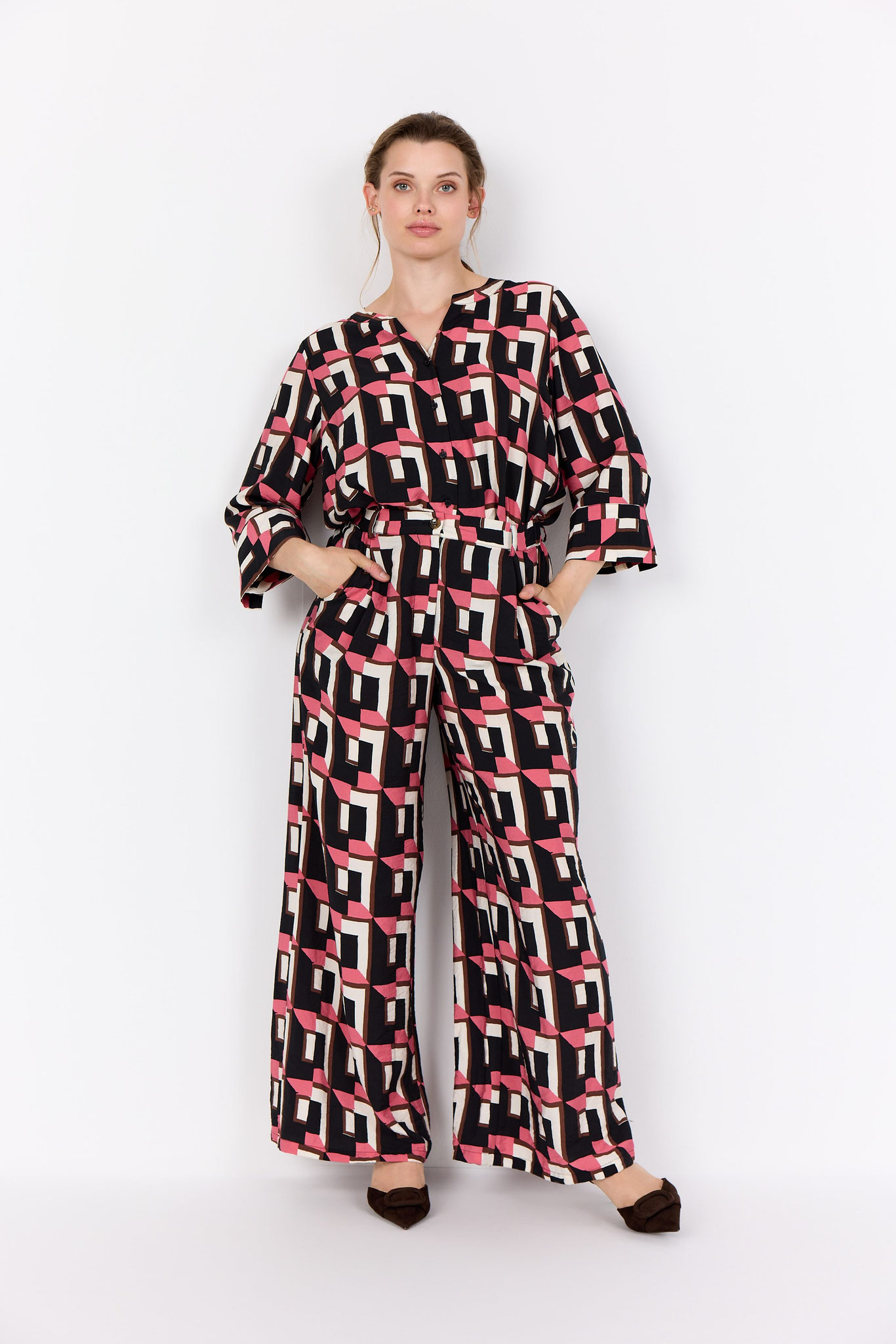 Ensemble pantalon dame wasabi