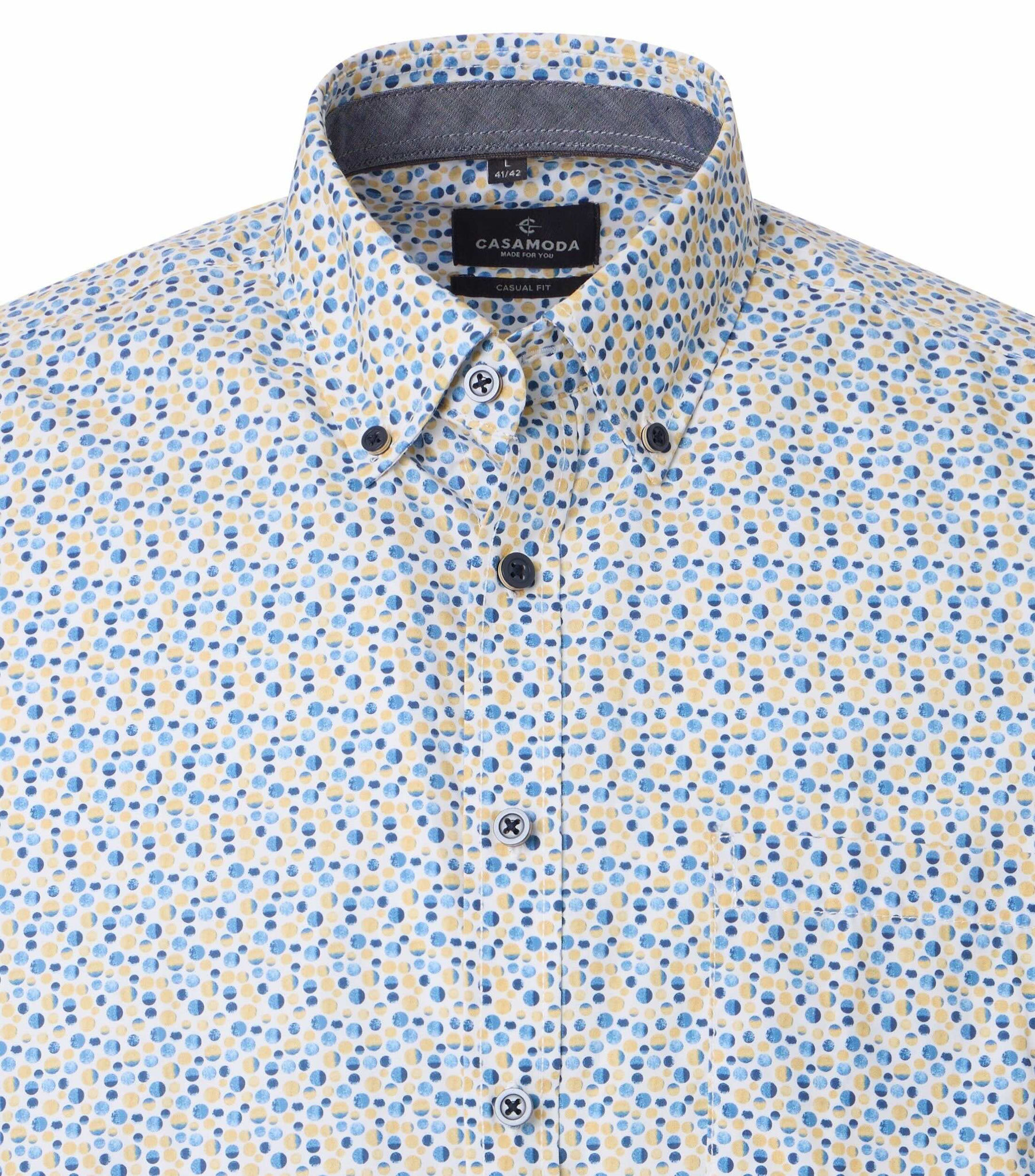 Chemise grande taille courte manche 