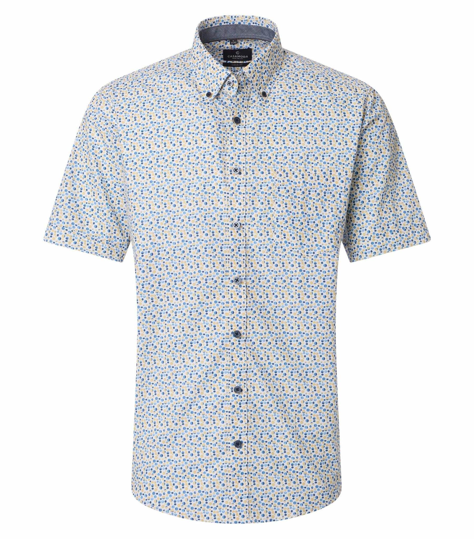 Chemise grande taille courte manche 
