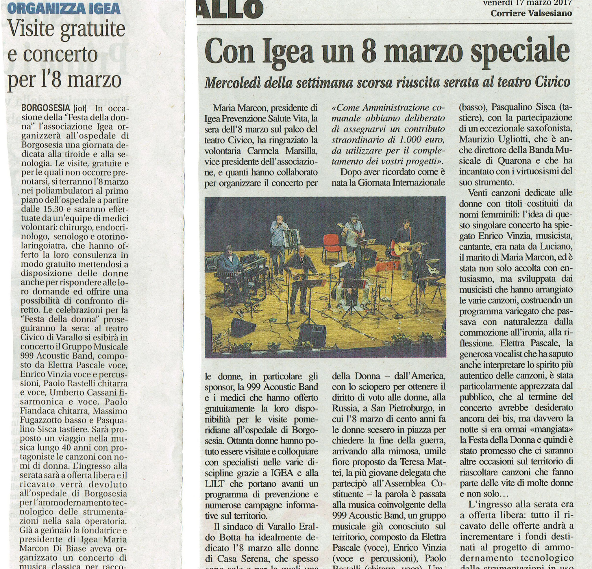Corriere Valsesiano, 17/03/17