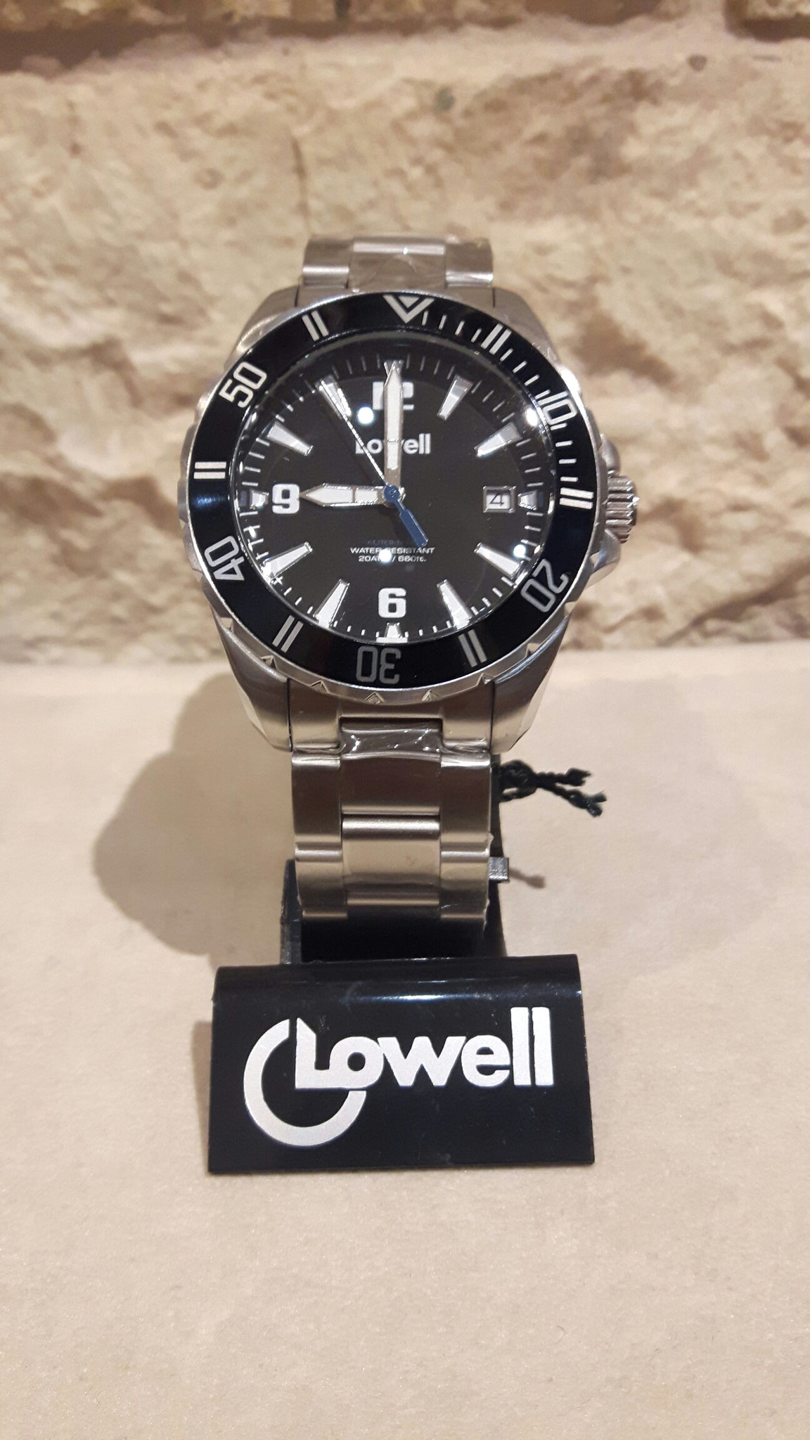 LOWELL Orologio AS Roma uomo con bracciale in silicone