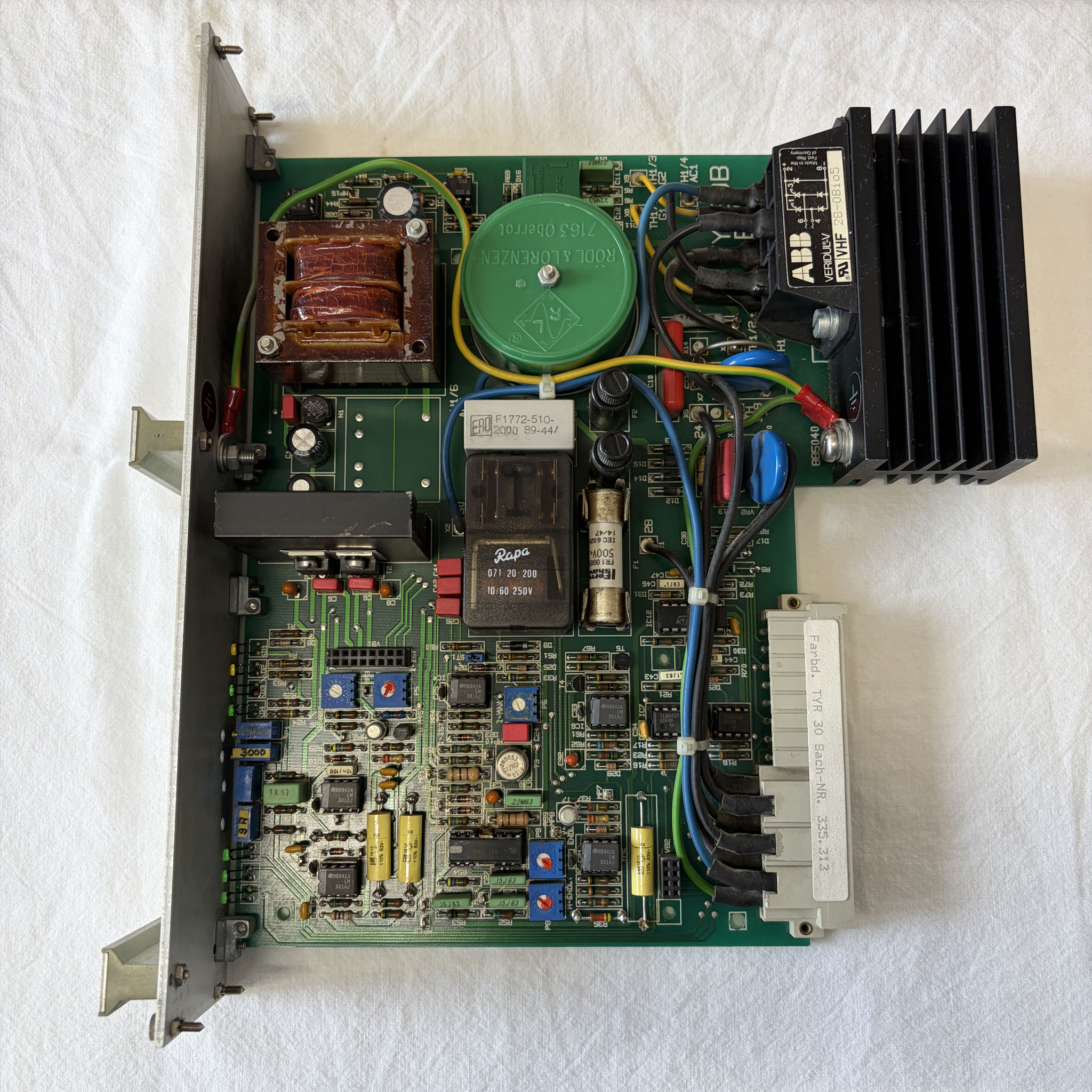 scheda motori colore | ink Baumuller motor drive board
