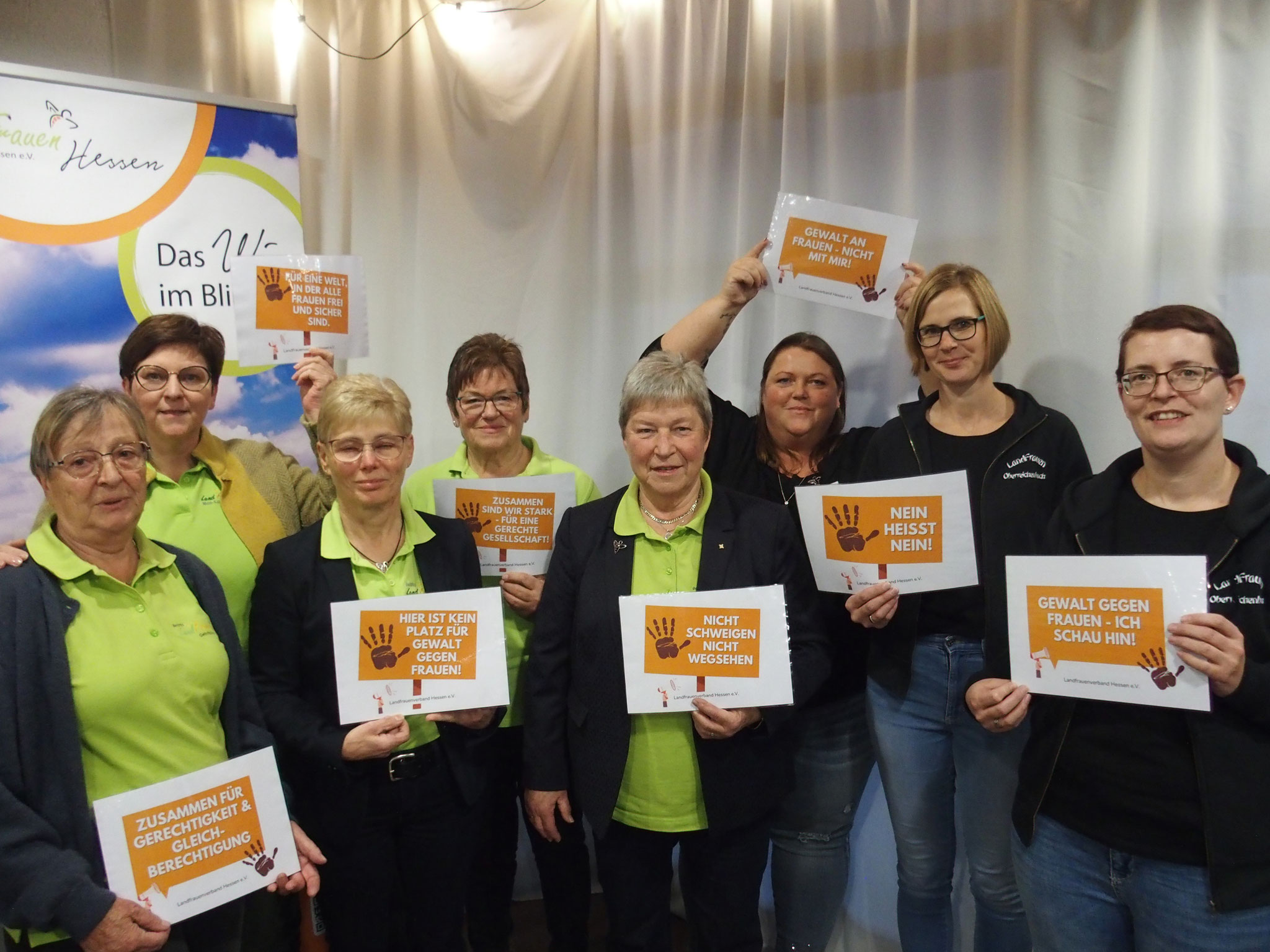 Aktiv gegen Gewalt gegen Frauen; (c) LFV Hessen