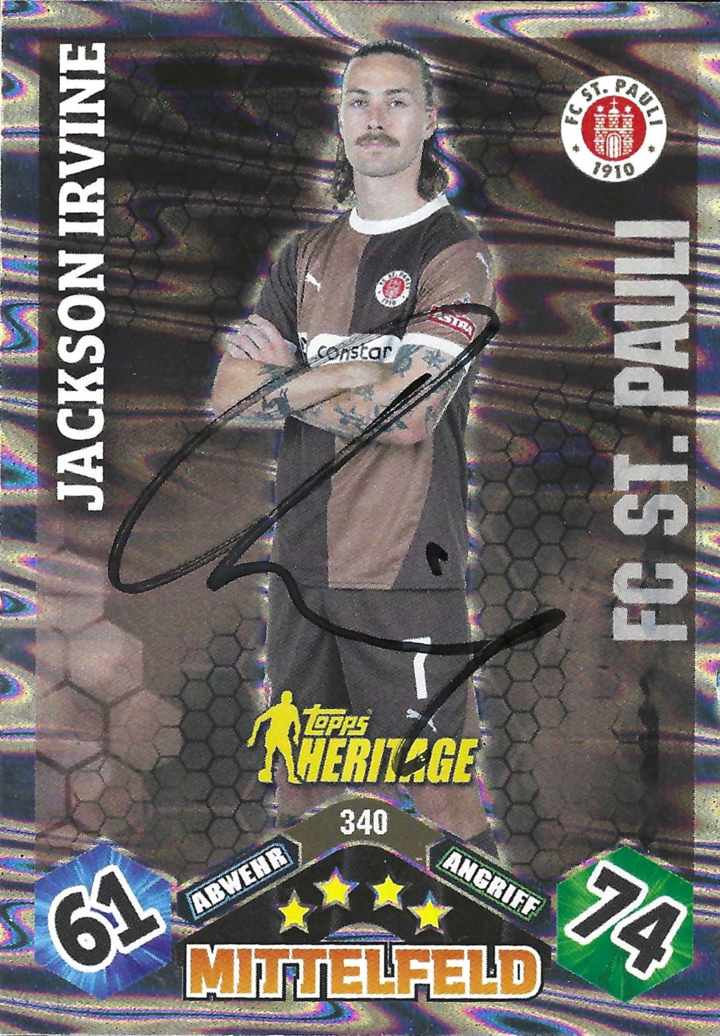 Eine Auswahl an Jackson Irvine Bildern der Saison 2024/25! 