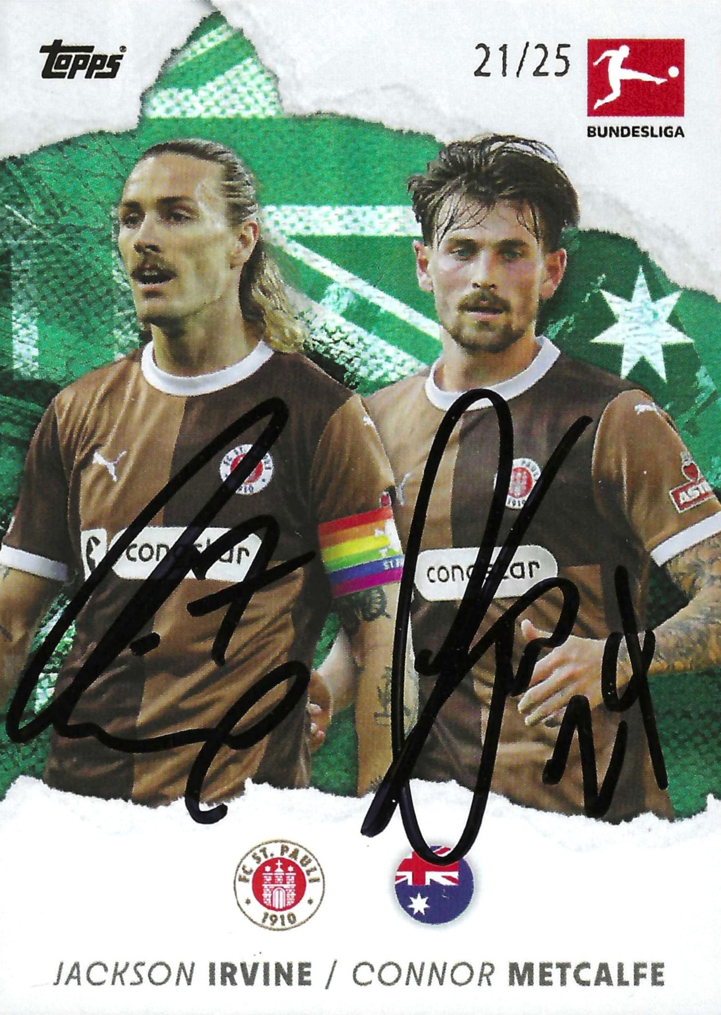 Eine Auswahl an Jackson Irvine Bildern der Saison 2024/25!