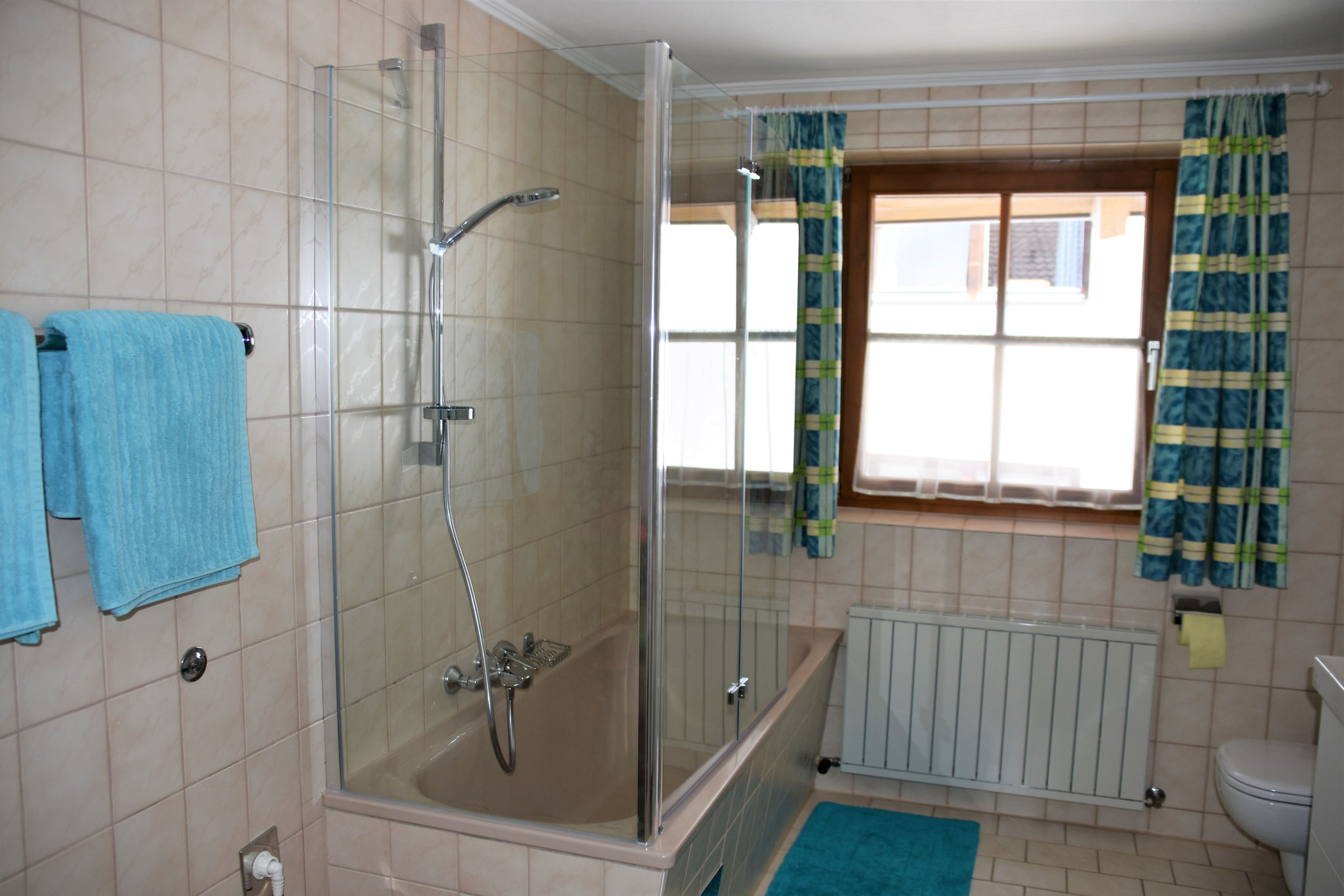 Ferienwohnung Barbara Ehrwald - Badewanne / Dusche