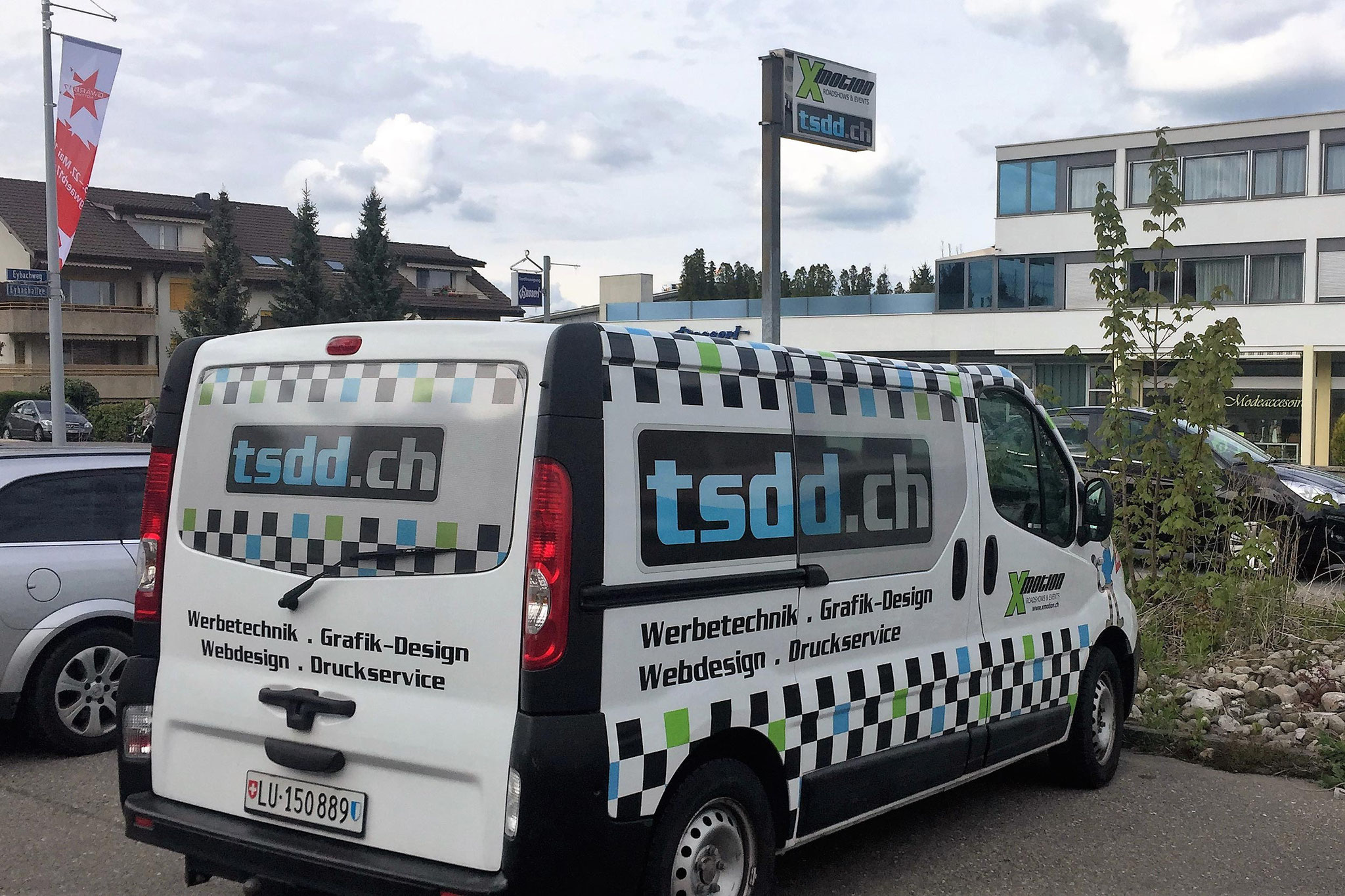 Firmenwagen der tsdd GmbH