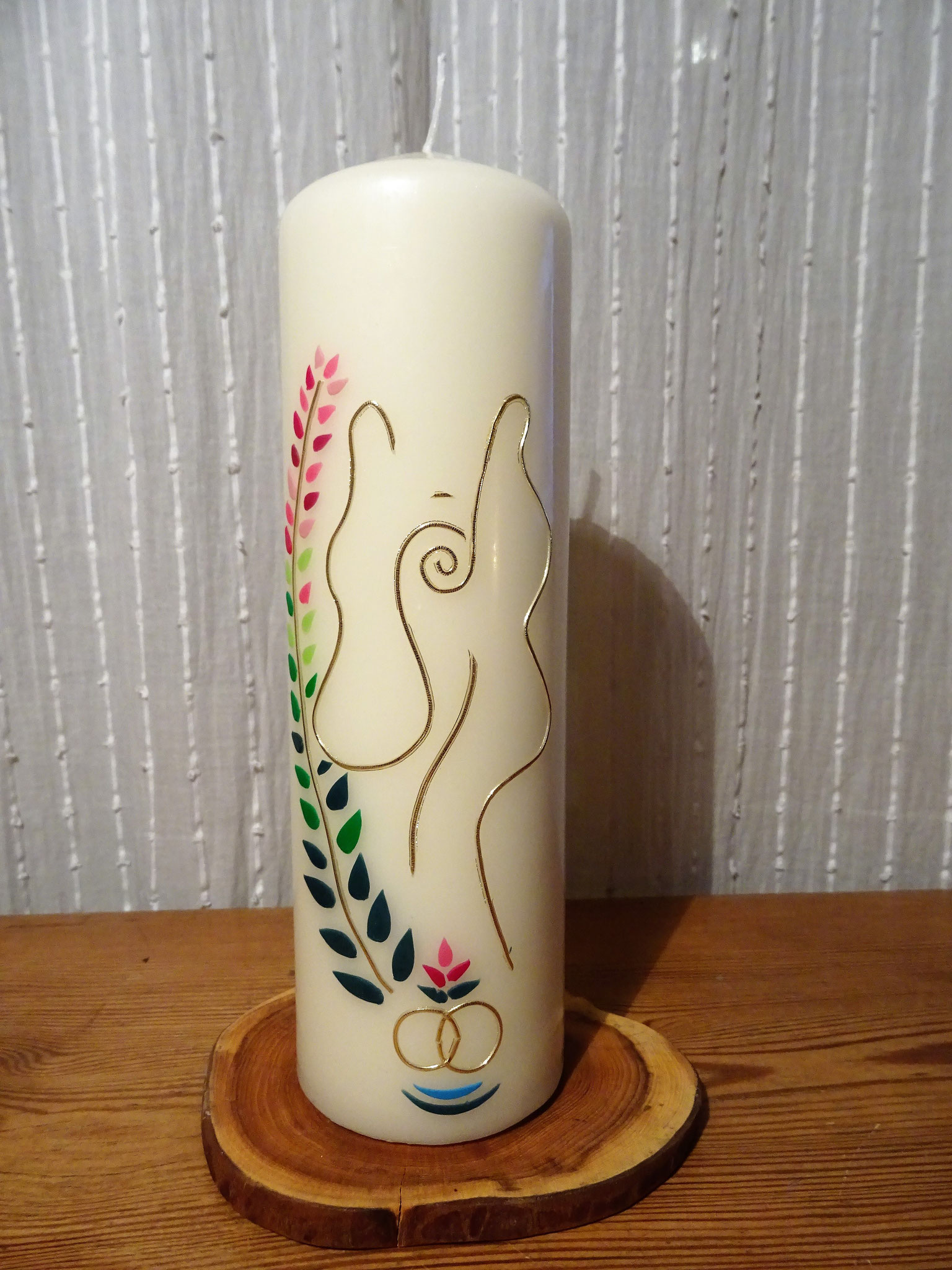 Hochzeitskerze 7