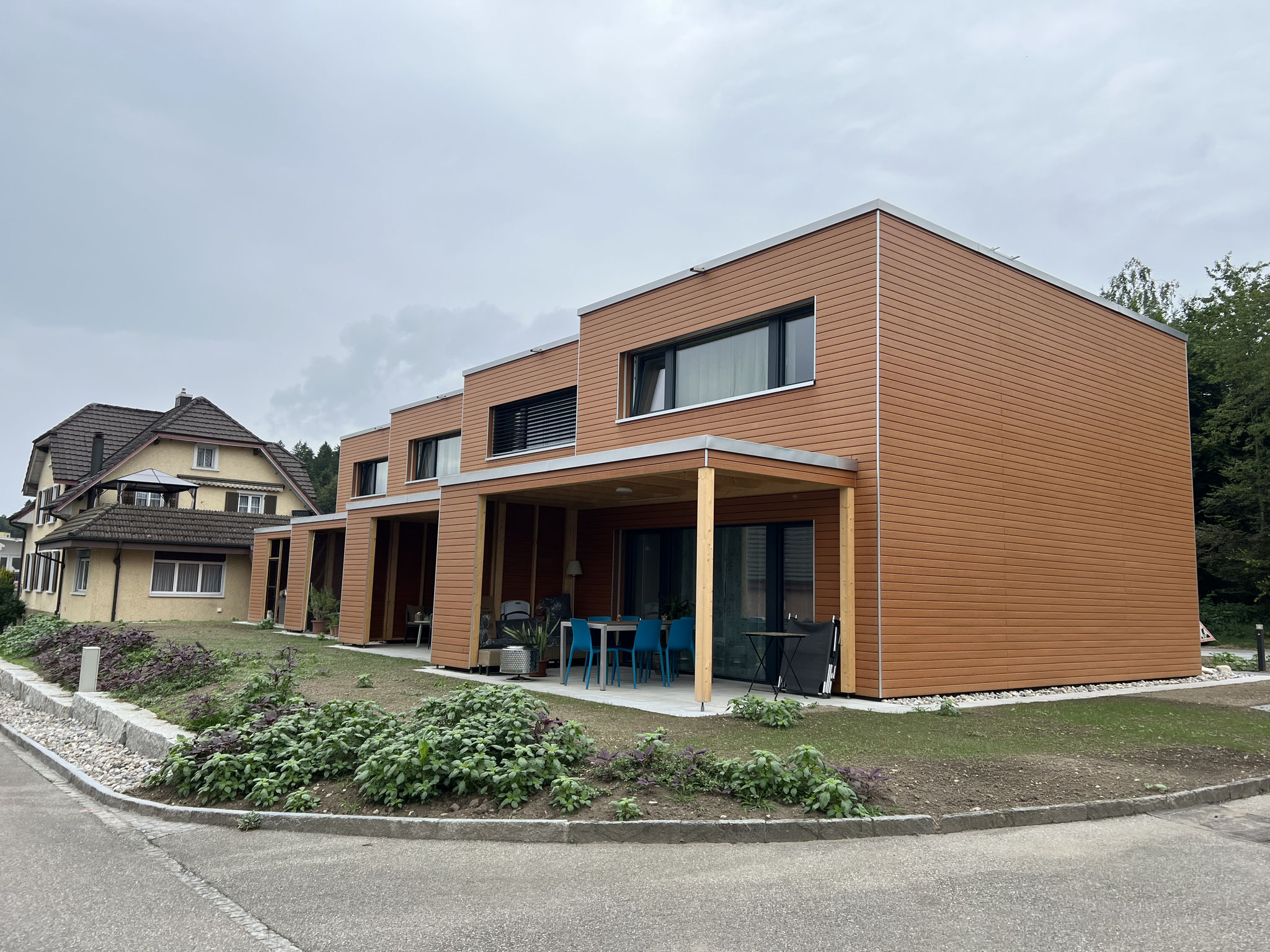 Fassade Tiny Houses Safenwil