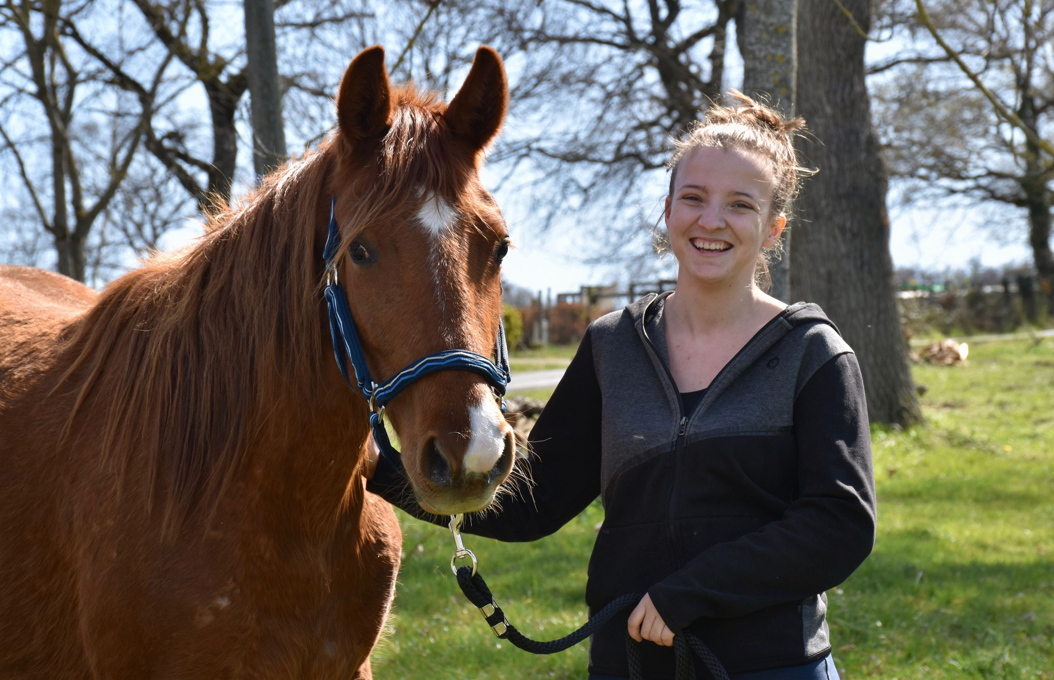 Jalna de la Faye adoptée par Antinéa en mars 