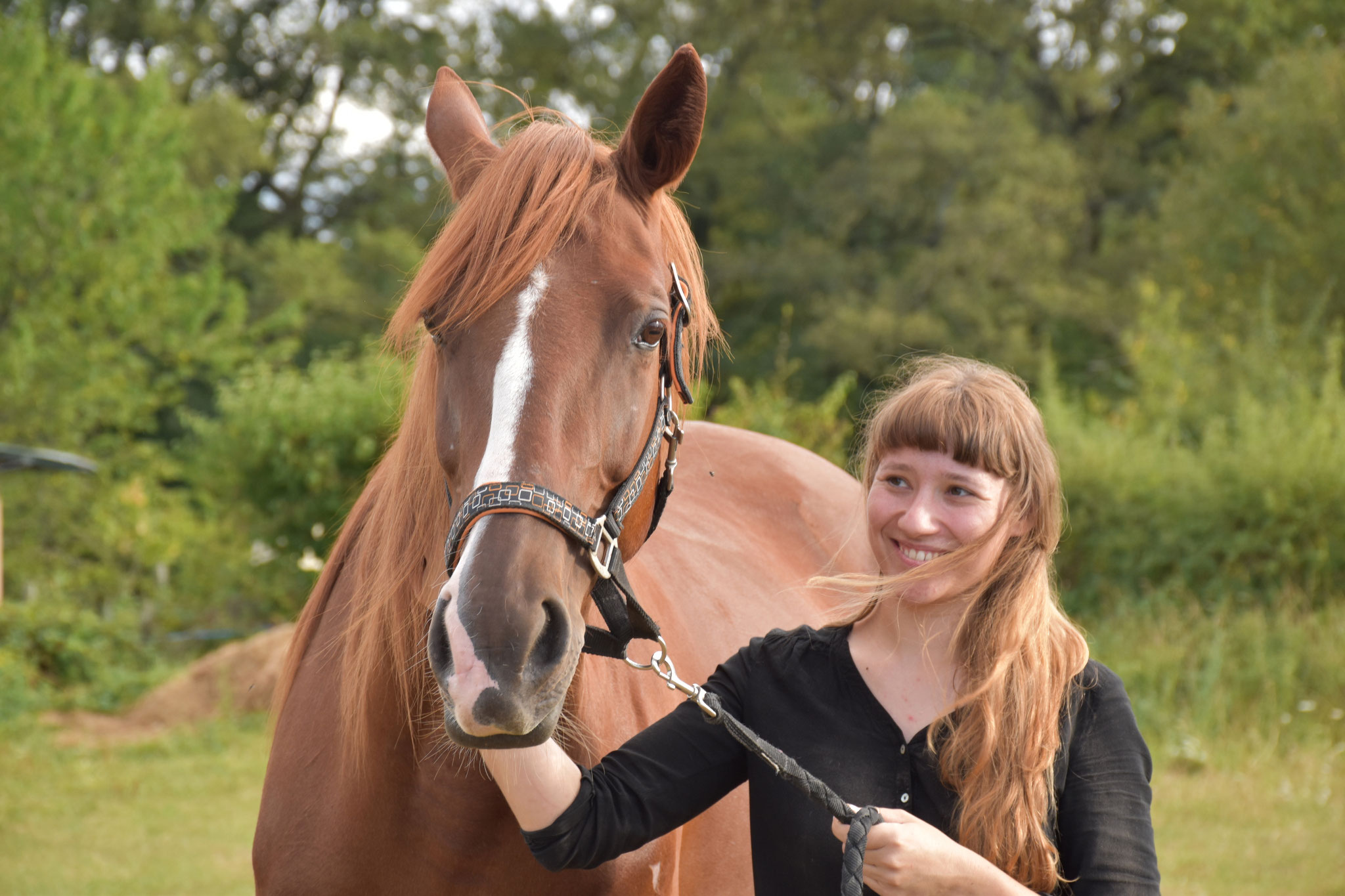 Quéléda d'Occagne adoptée par Claire en Aout 2018 