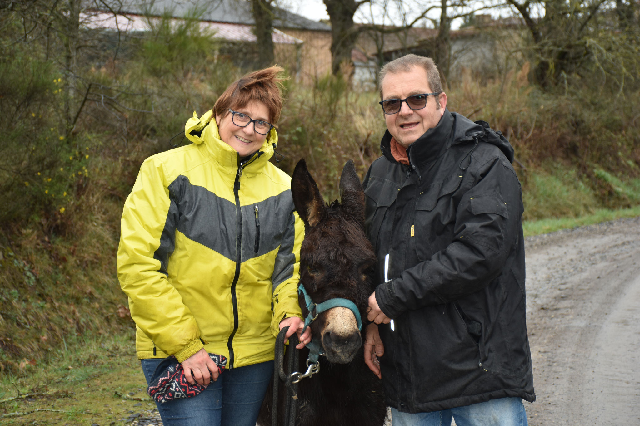 Tit'âne de liberté adopté par Nathalie et François en mars 