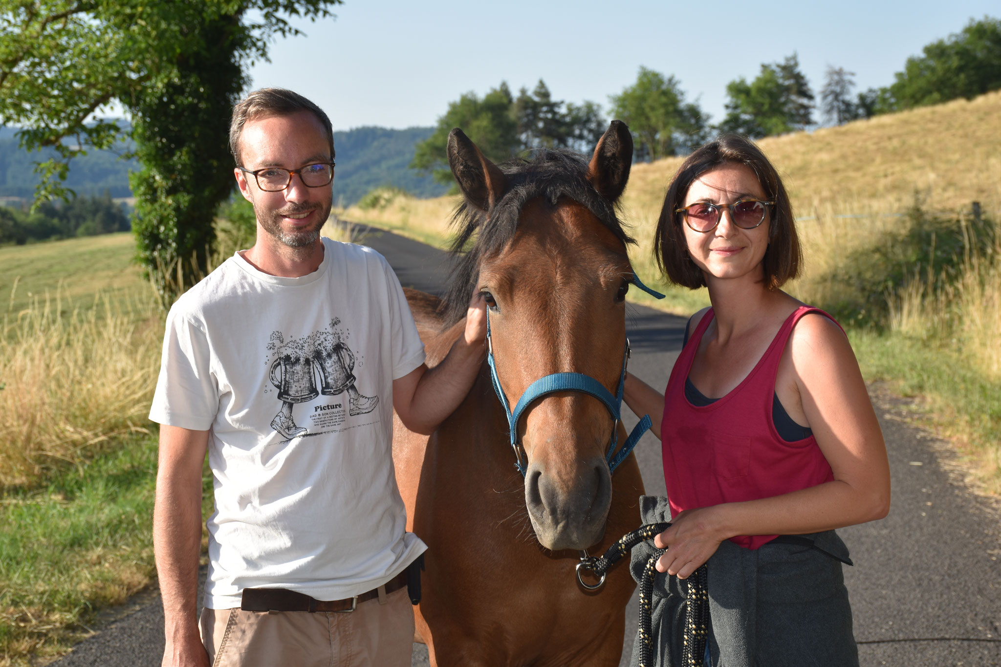 Maider adoptée par Guillaume et Charlène en juillet