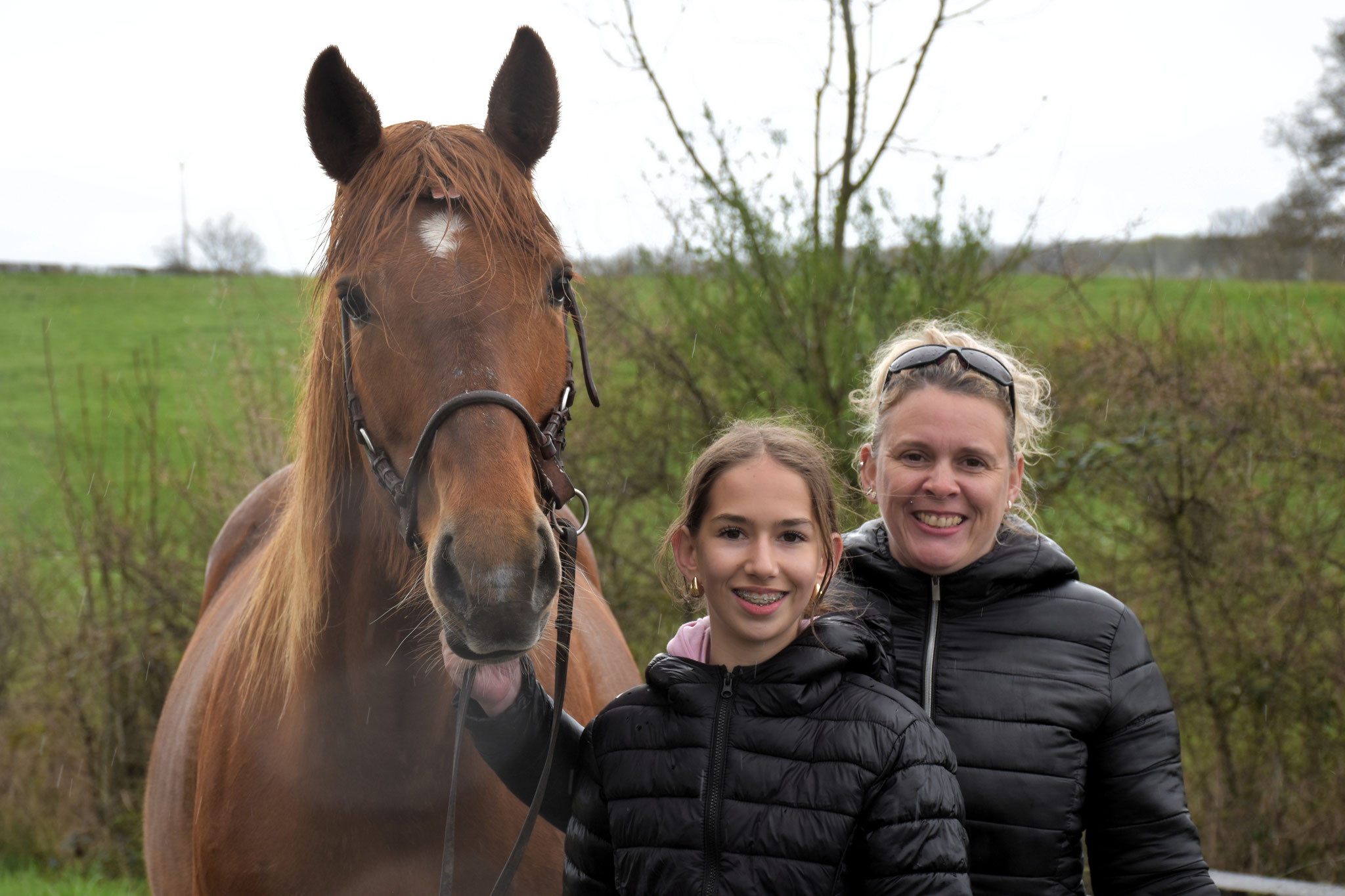 Etoile de Bétan adoptée par Magdaléna et Léane en Avril