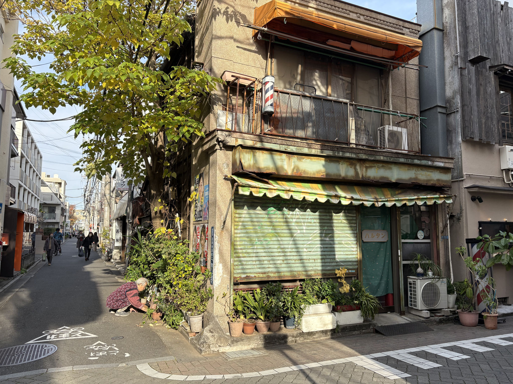 中道通りの雑貨店