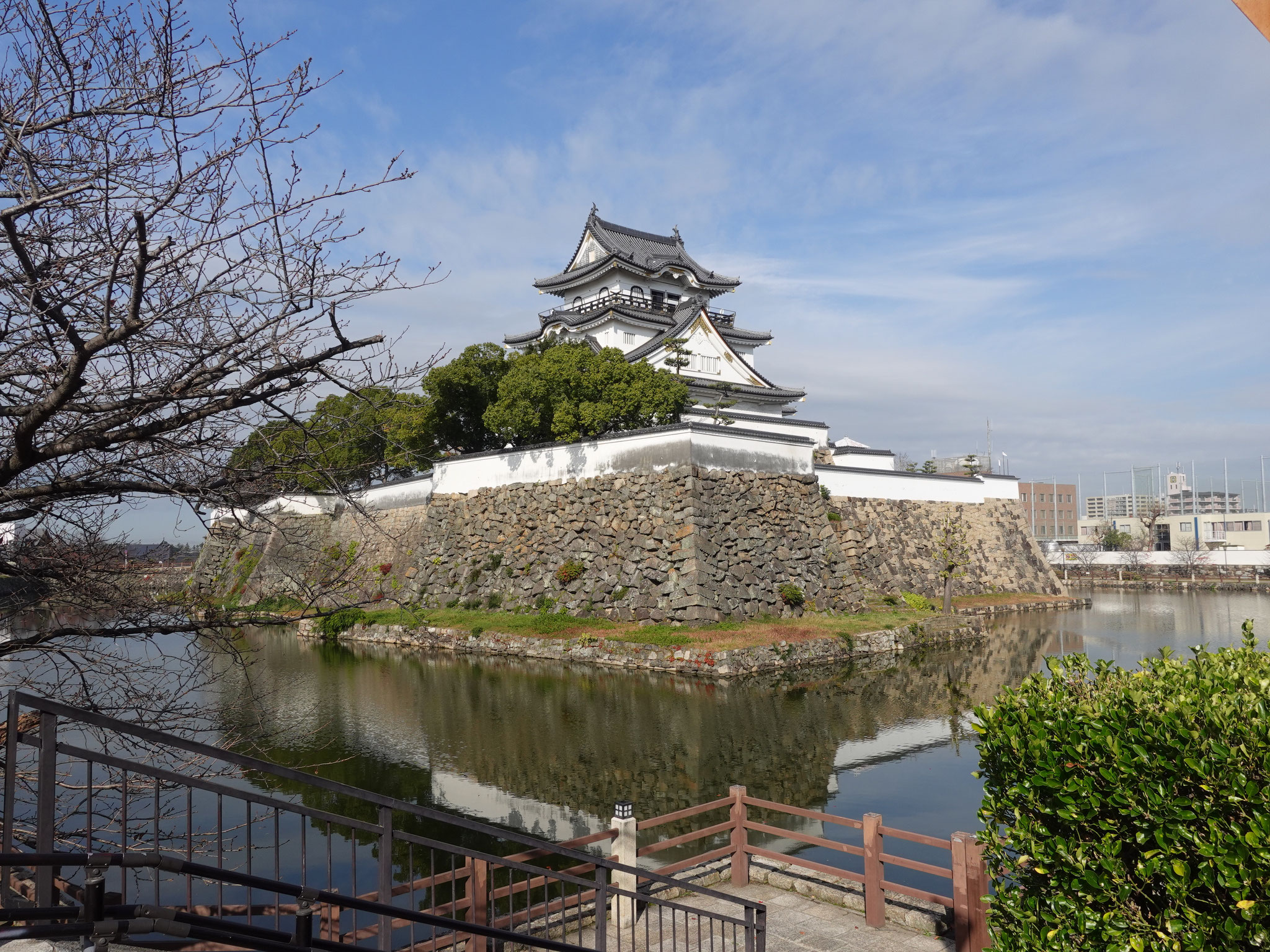 岸和田城