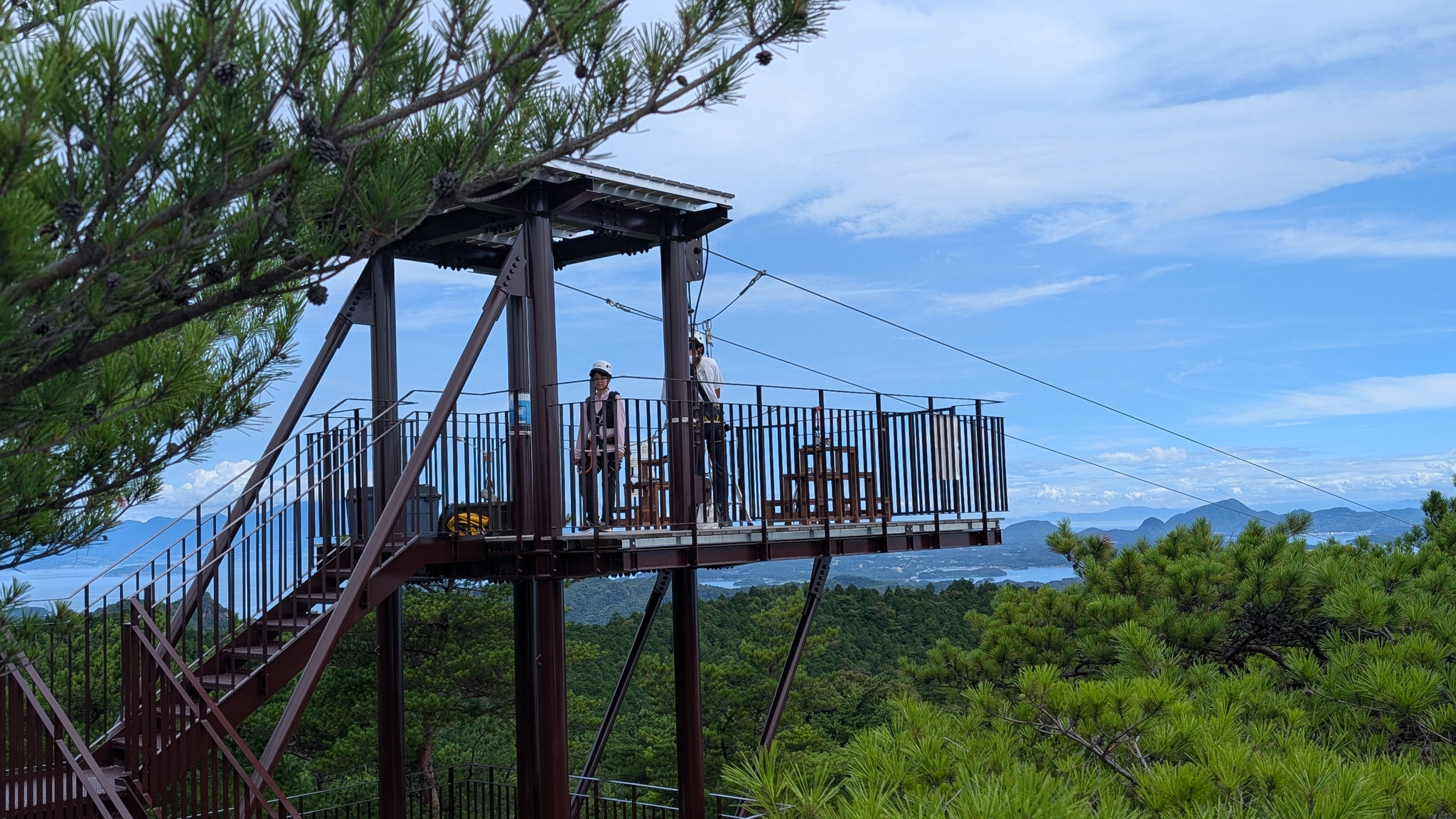 天空ZIP LINE白嶽