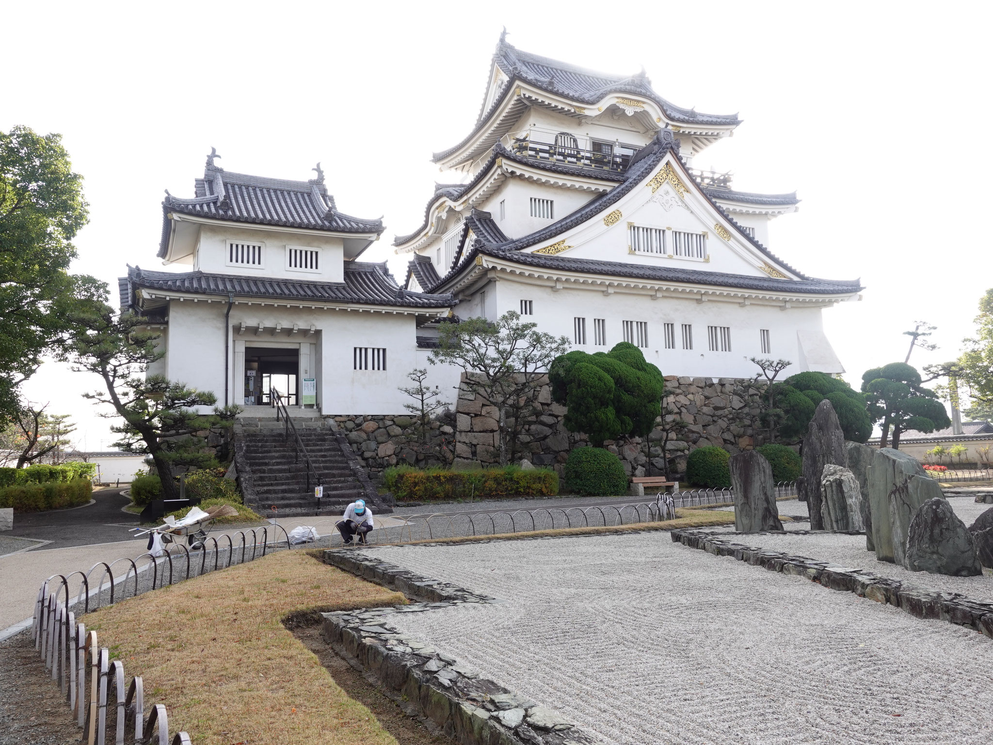 岸和田城