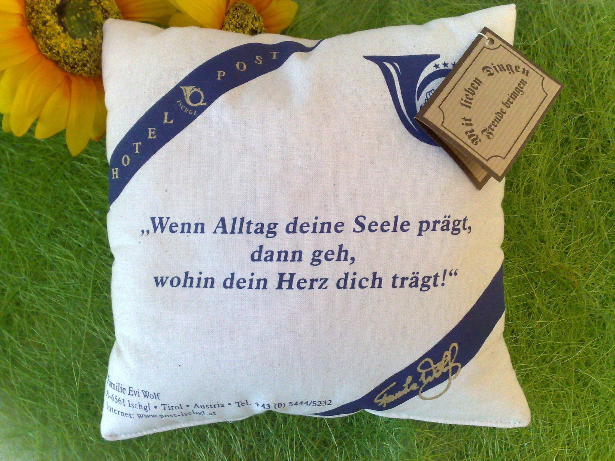 pillow with herbs