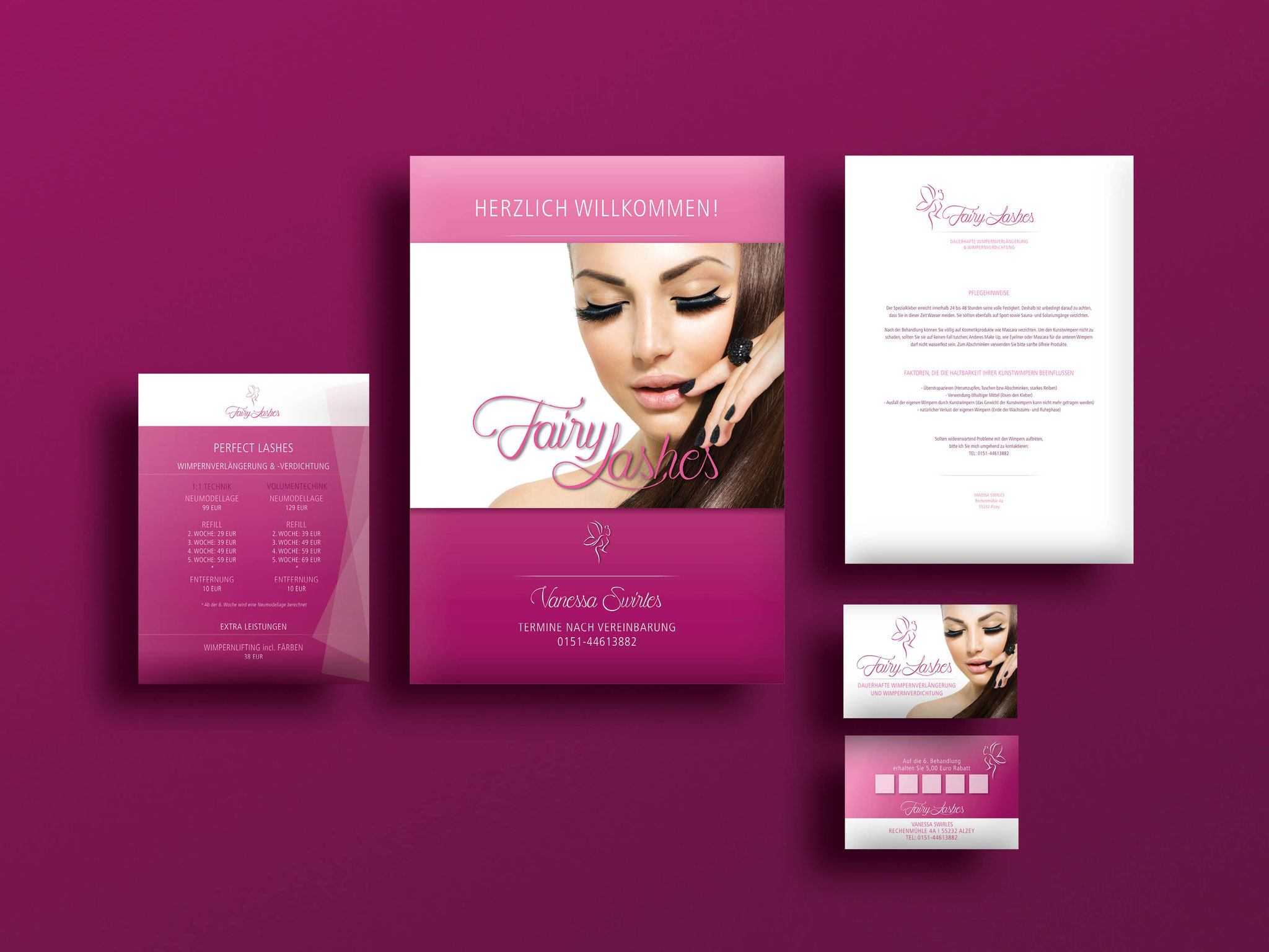 Corporate Design // Briefpapier, Plakat, Flyer , Visitenkarte