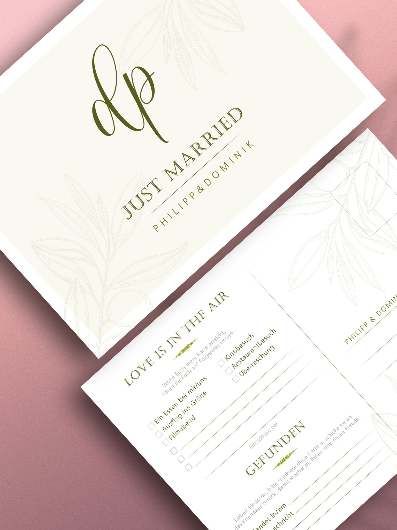 Wedding // Postkarte