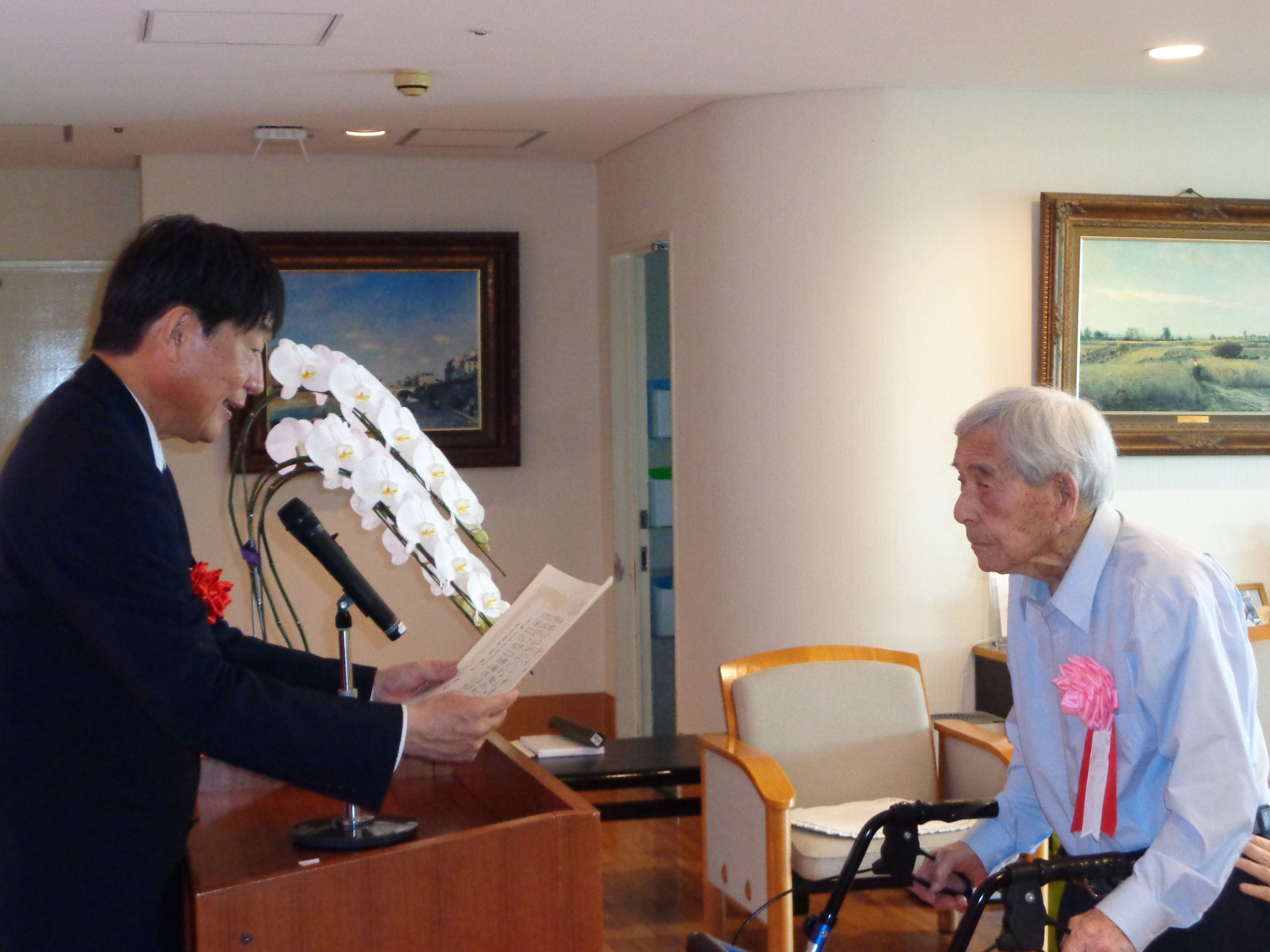 １０2歳の秋永伸義様