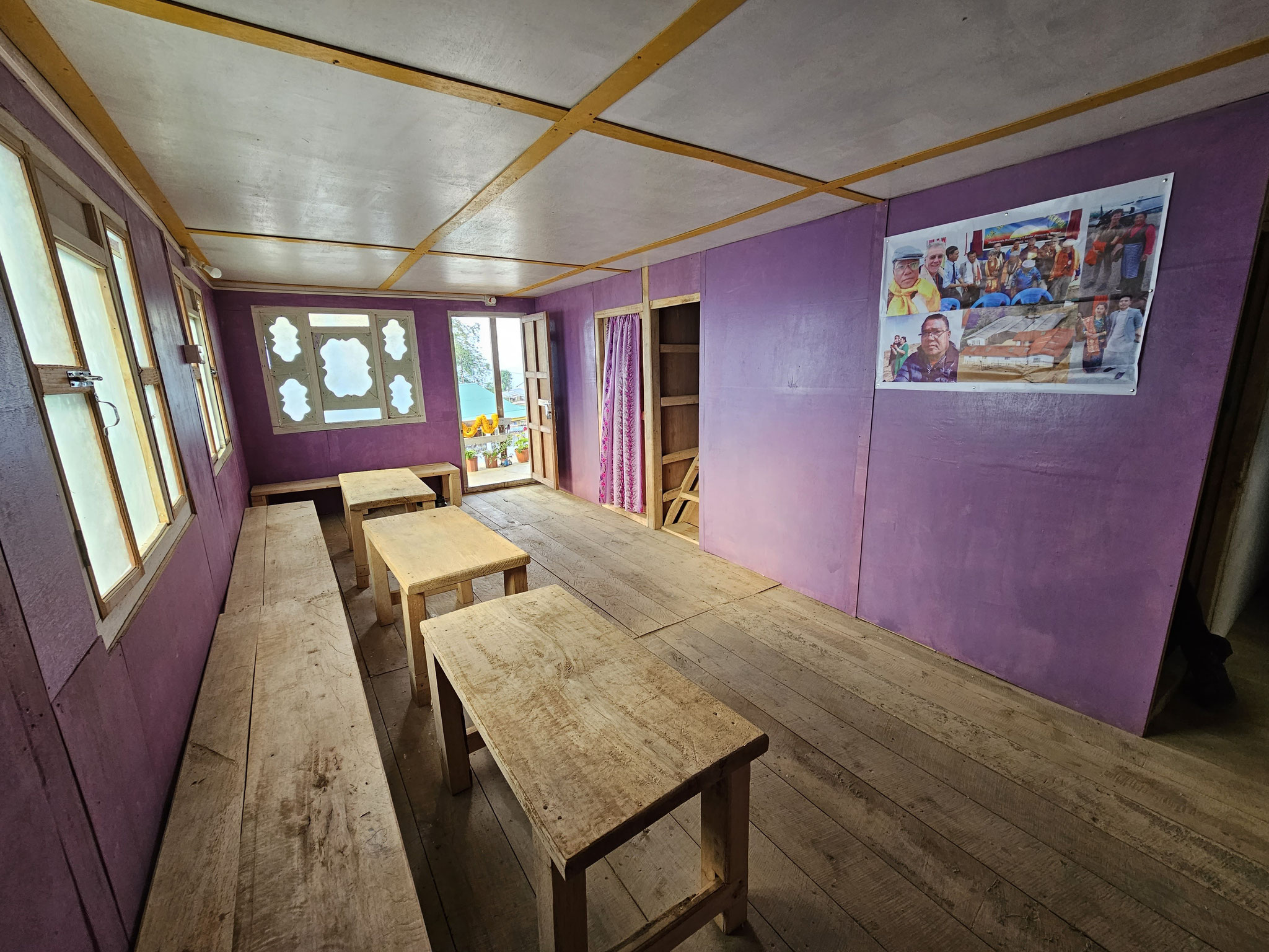 Innenraum der Kantine