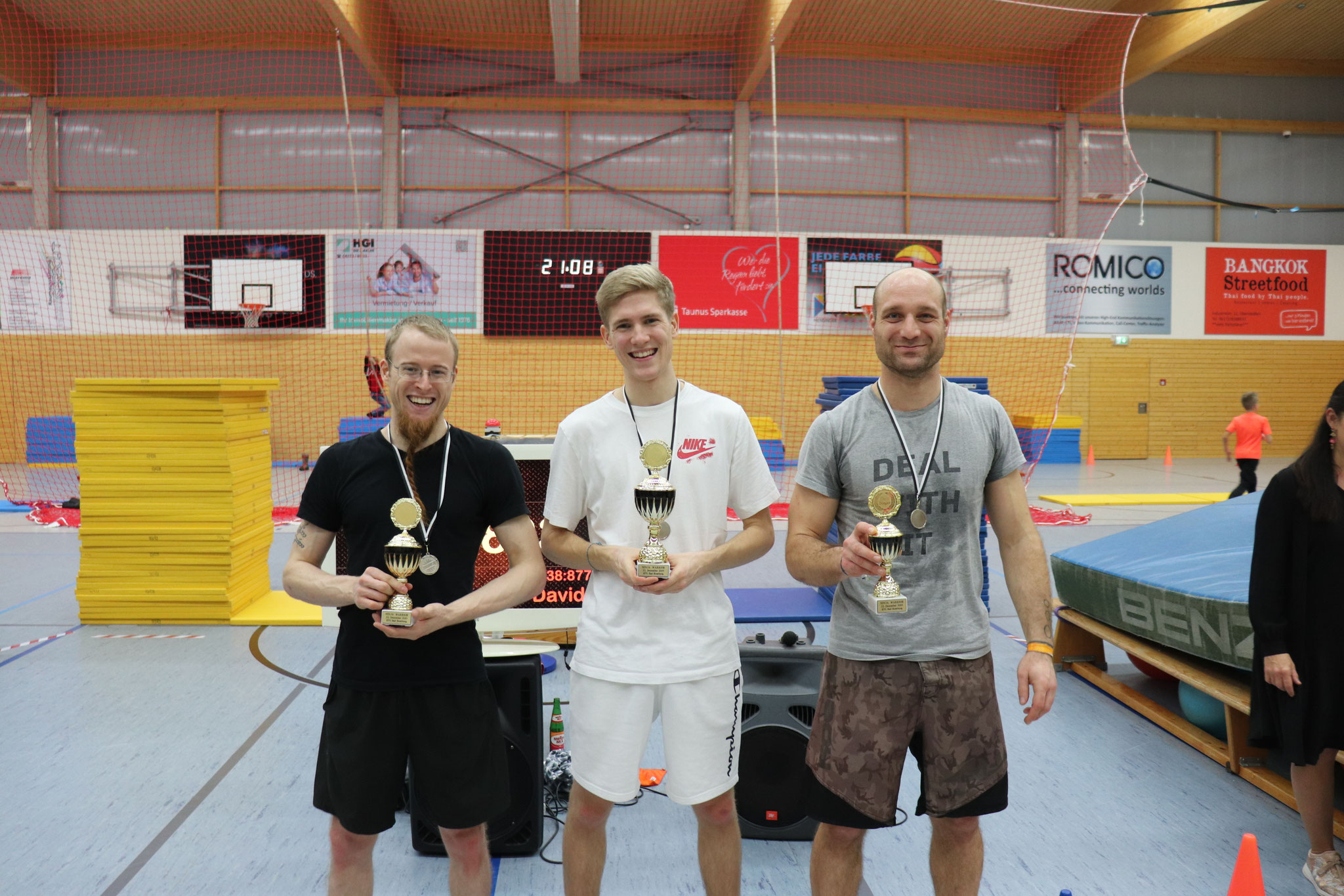 2. David           1. Andreas           3. Ralf
