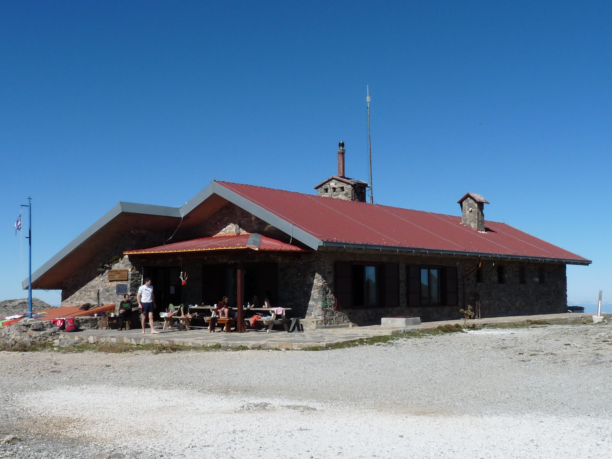 Die Kallergi Berghütte (1682 m)