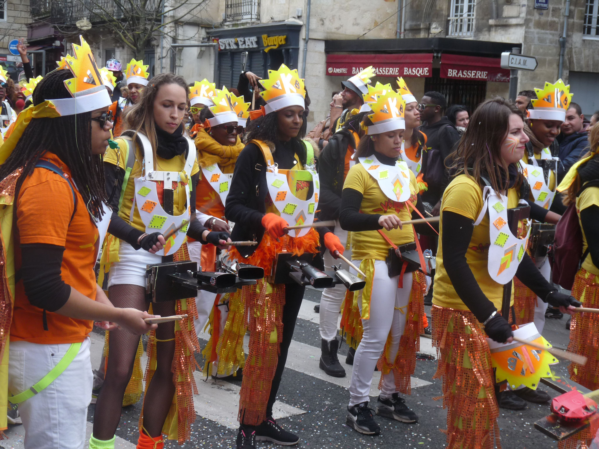 Le groupe de musique des Caraïbes