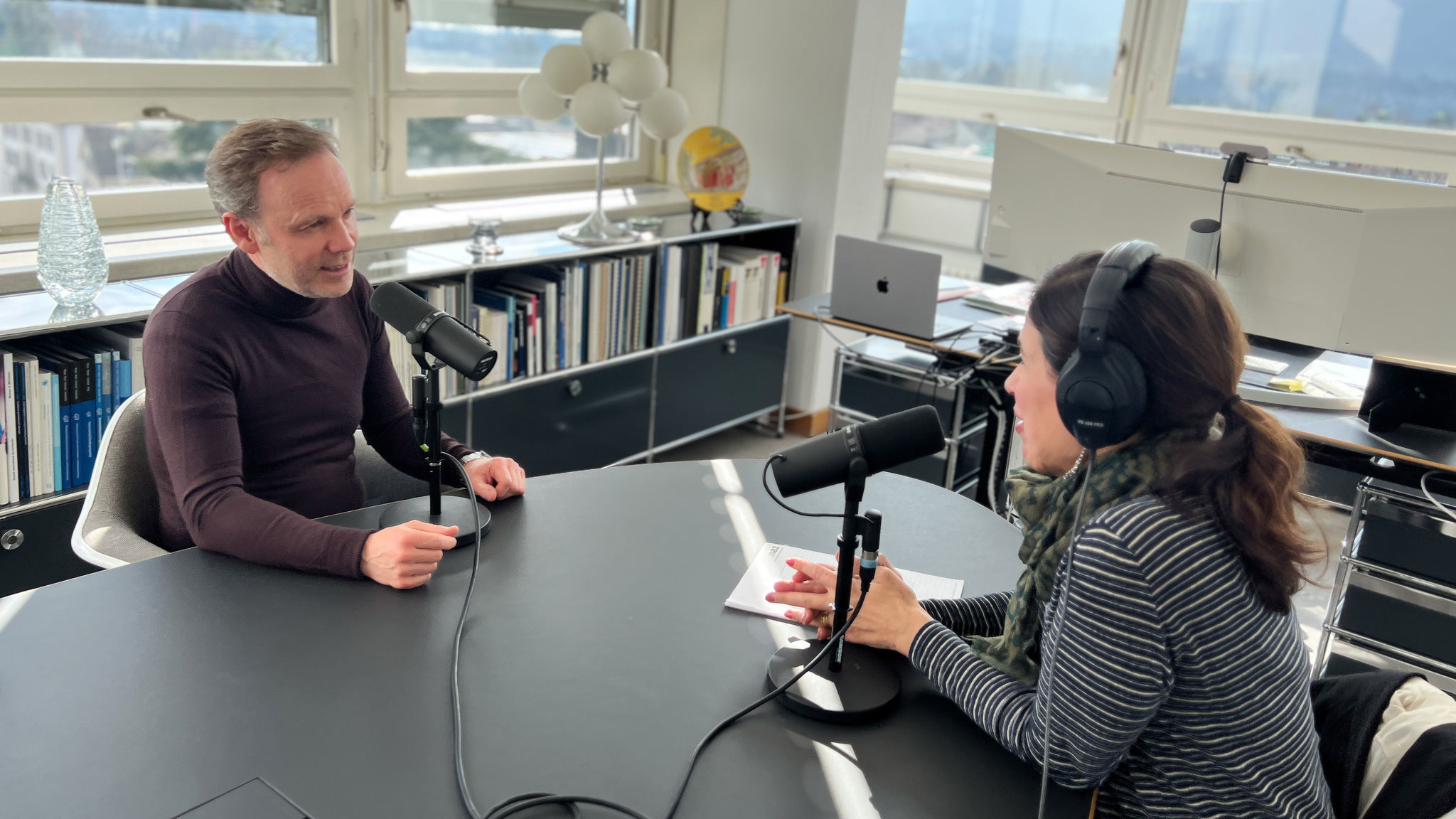 Marion Gredig im Gespräch mit Prof. Ronald Jung